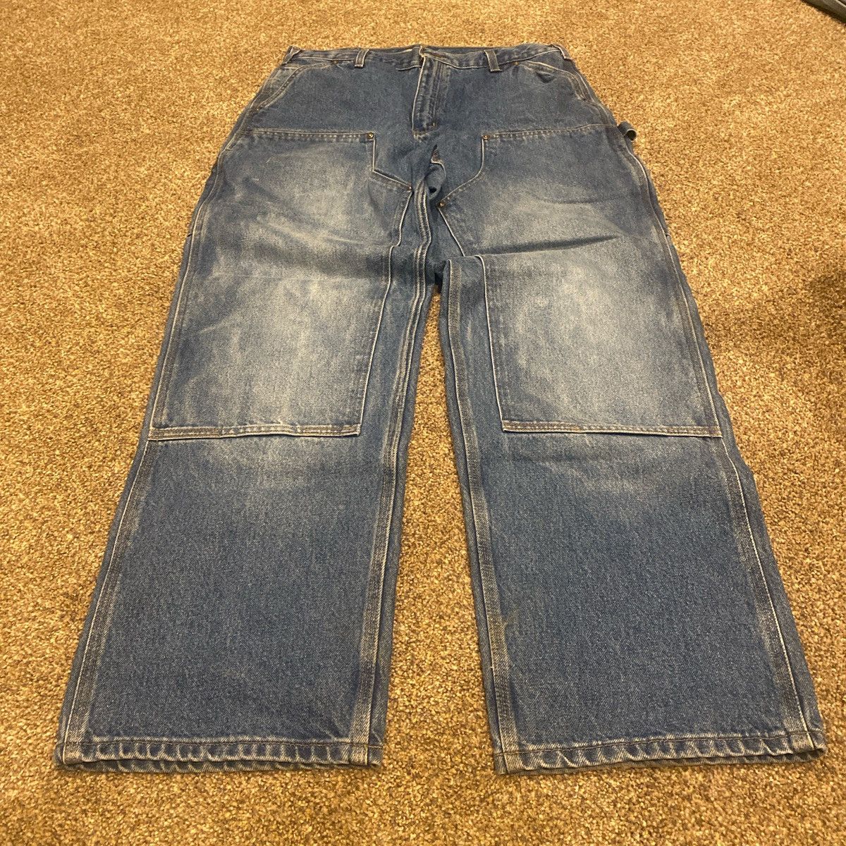 Carhartt Vintage Blue Carhartt Double Knee Panta Size US 36 / EU 52 - 1 Thumbnail