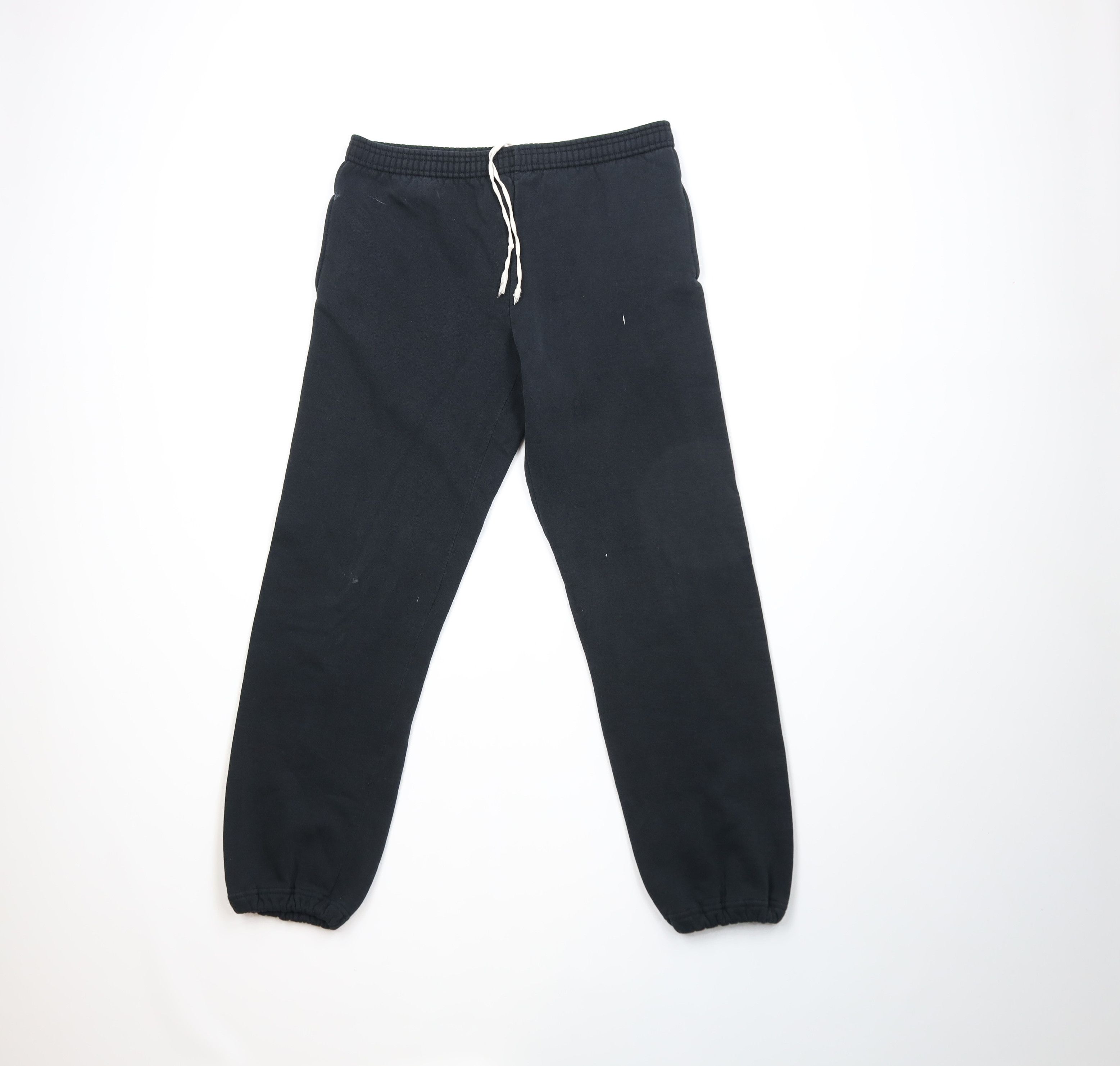 Russell Athletic Vintage 90s Russell Athletic Sweatpants Joggers Black USA Size US 34 / EU 50 - 1 Thumbnail