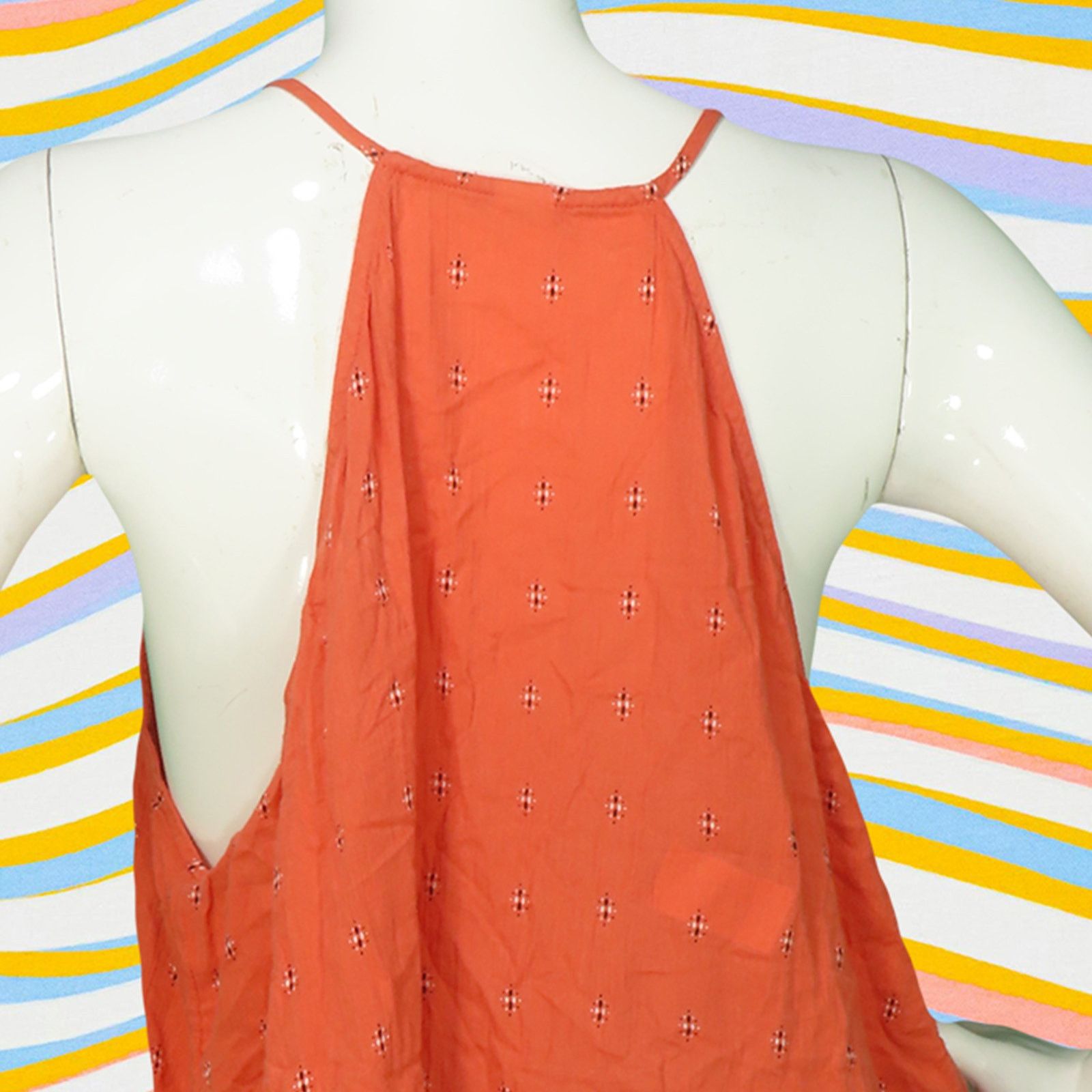 Other Old Navy Top XL Embroidered Halter Size XL / US 12-14 / IT 48-50 - 5 Thumbnail