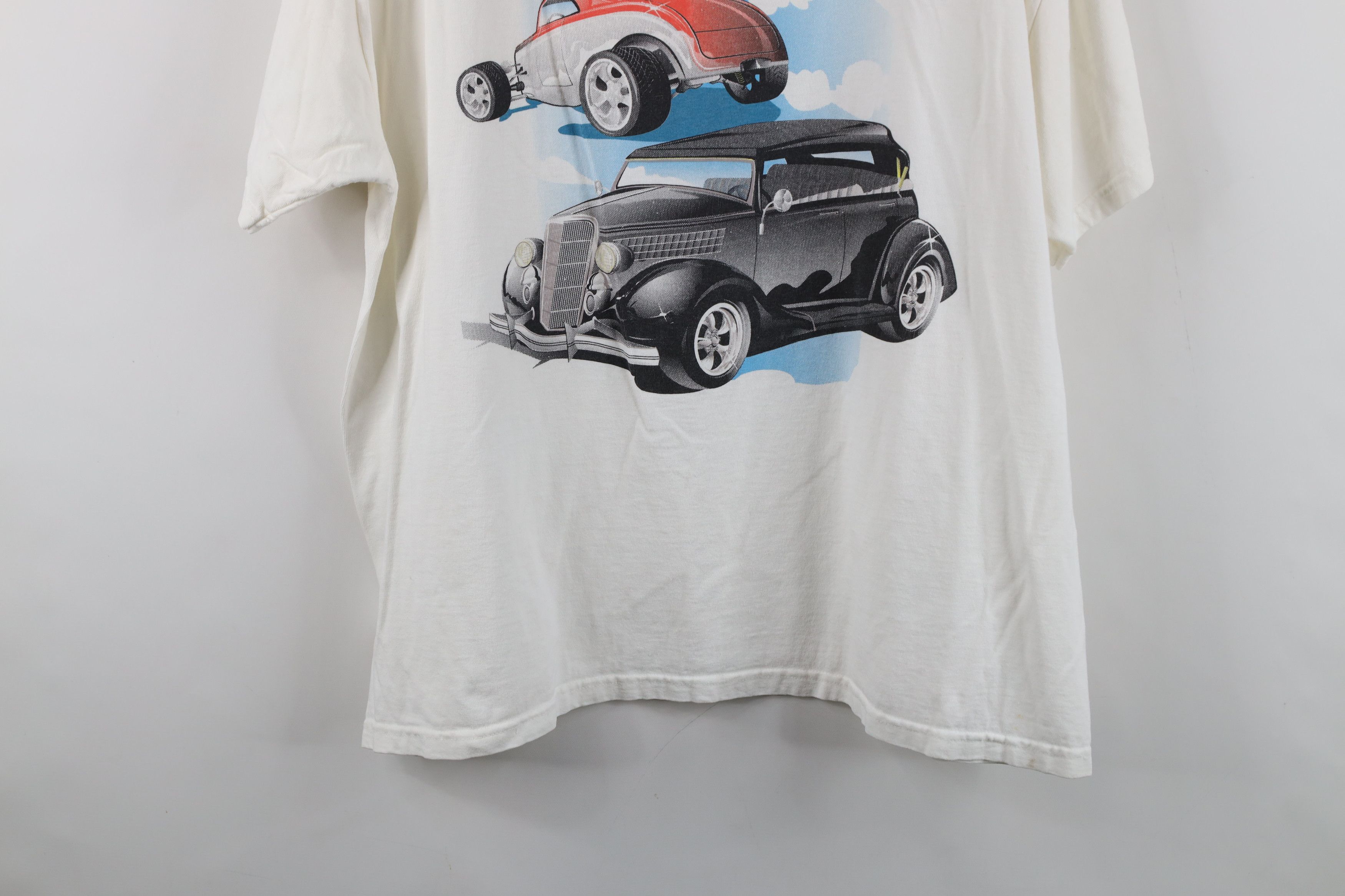 Vintage Vintage Y2K 2002 Detroit Woodward Dream Cruise T-Shirt White Size US XL / EU 56 / 4 - 13 Thumbnail