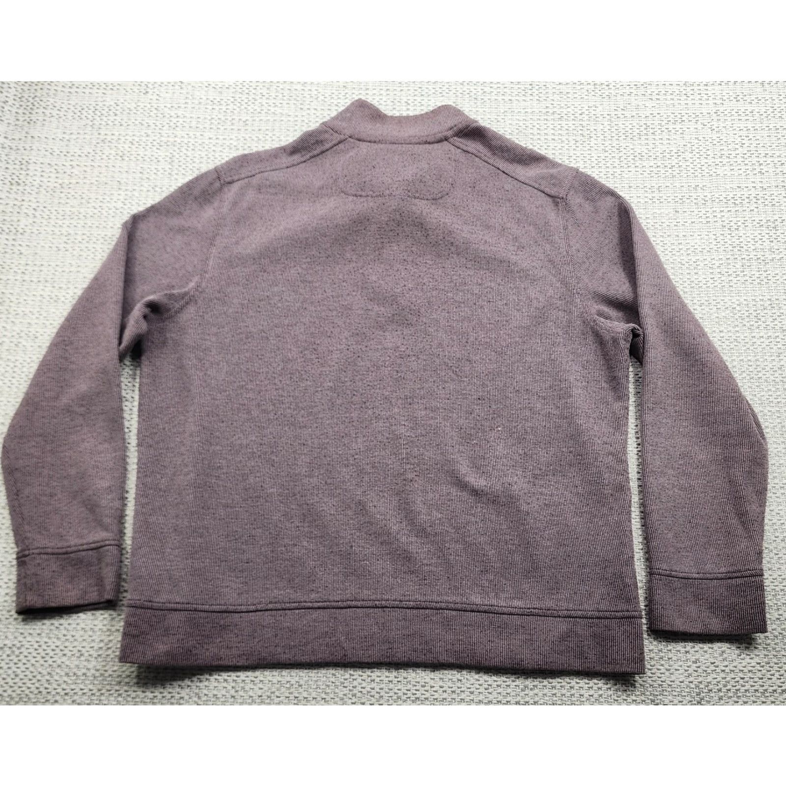 Tommy Bahama Tommy Bahama Pullover Mens Large Purple 1/4 Snap Mock Neck Sweater Casual Top Size US L / EU 52-54 / 3 - 7 Thumbnail
