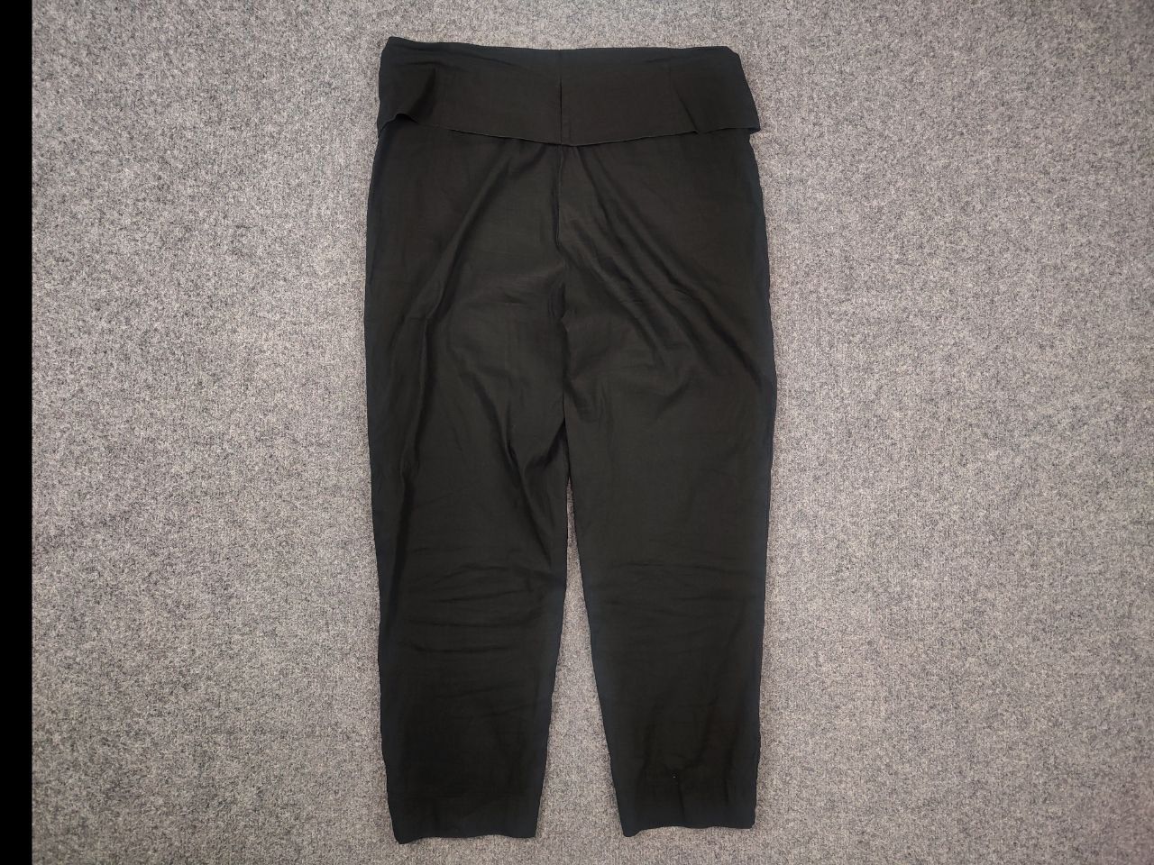 Rundholz Rundholz black label loose fit Ankle Trouser Pants Linen Size 31" - 8 Thumbnail