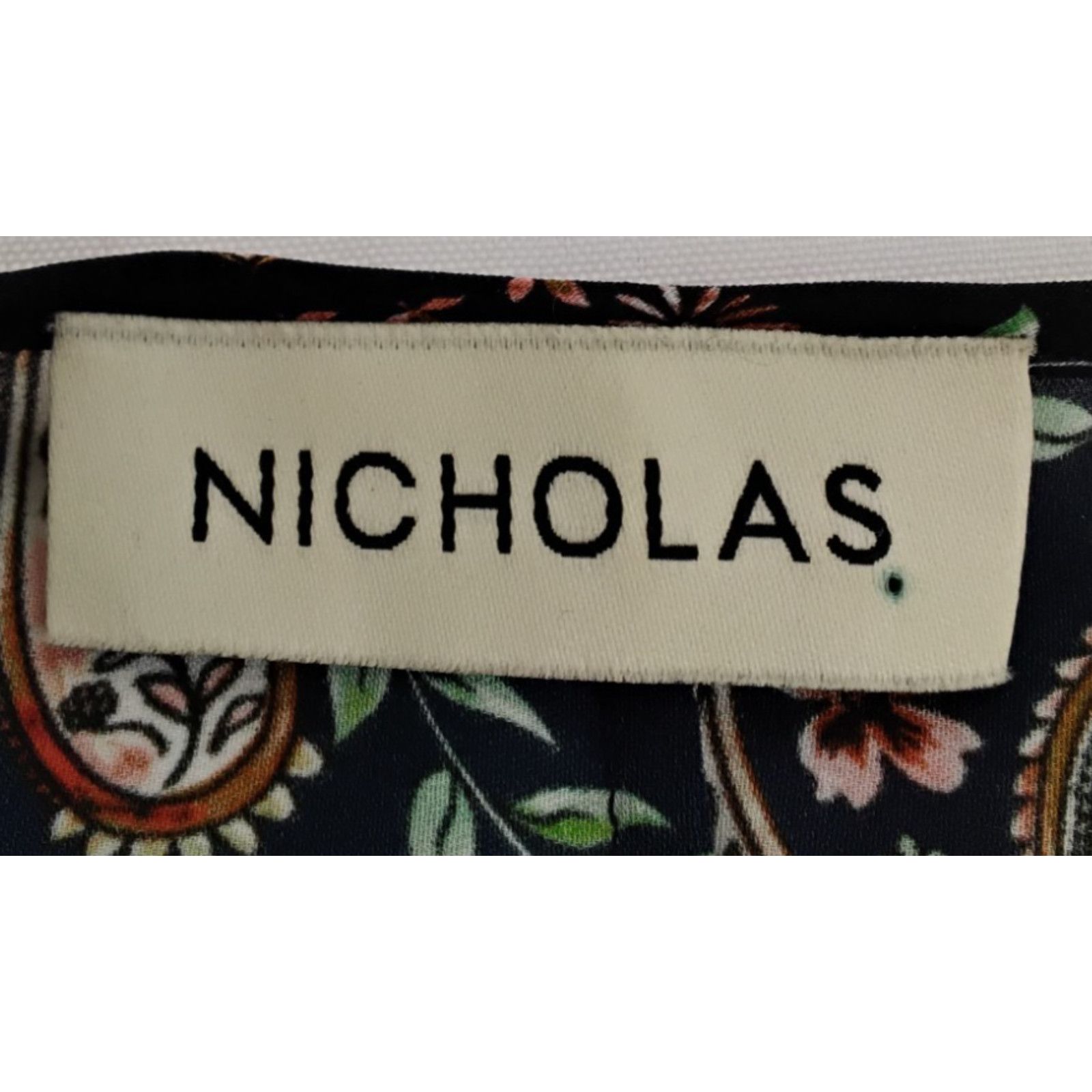 NICHOLAS Nicholas Blouse Women's M Long Sleeve Paisley Pattern Size M / US 6-8 / IT 42-44 - 9 Thumbnail