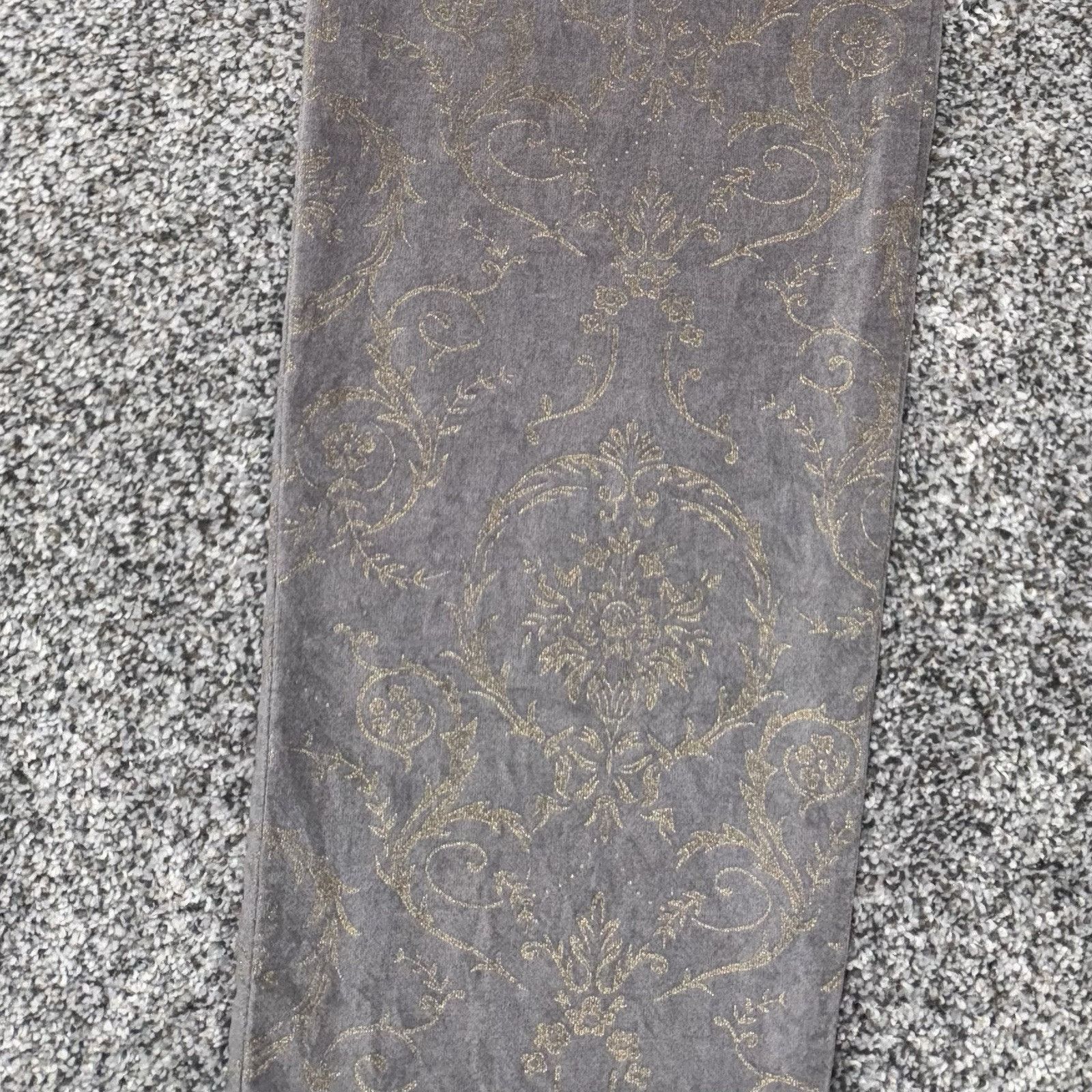 Chicos Chicos Pants Women 0 Whimsigoth Velvet Baroque Embellished Size 25" / US 0 / IT 36 - 6 Thumbnail