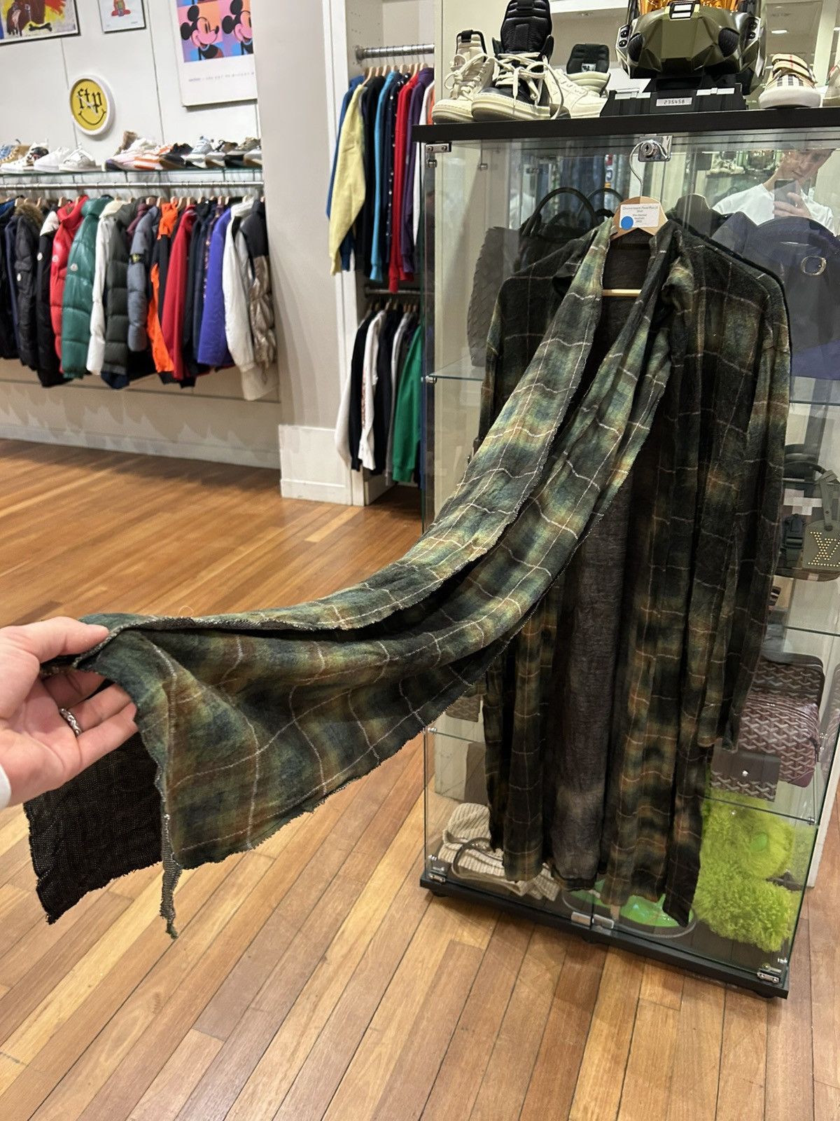 Yohji Yamamoto Yohji Yamamoto Long Scarf Flannel Size US M / EU 48-50 / 2 - 3 Thumbnail