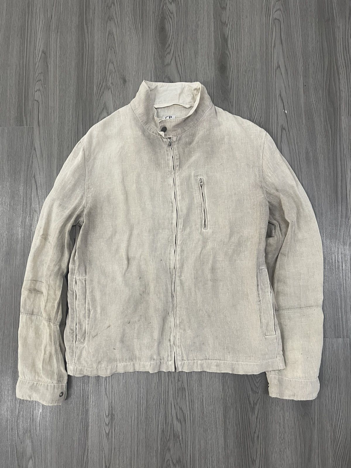 Massimo Osti 00s archive C.P Company Linen Jacket Size US L / EU 52-54 / 3 - 1 Thumbnail