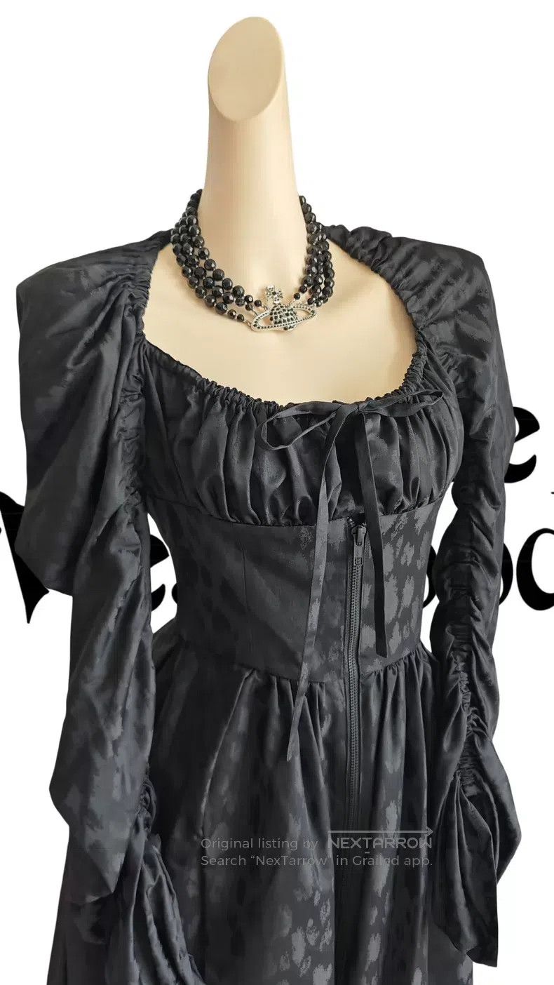Vivienne Westwood Vivienne Westwood Black Damask Corset Dress Size M / US 6-8 / IT 42-44 - 4 Thumbnail