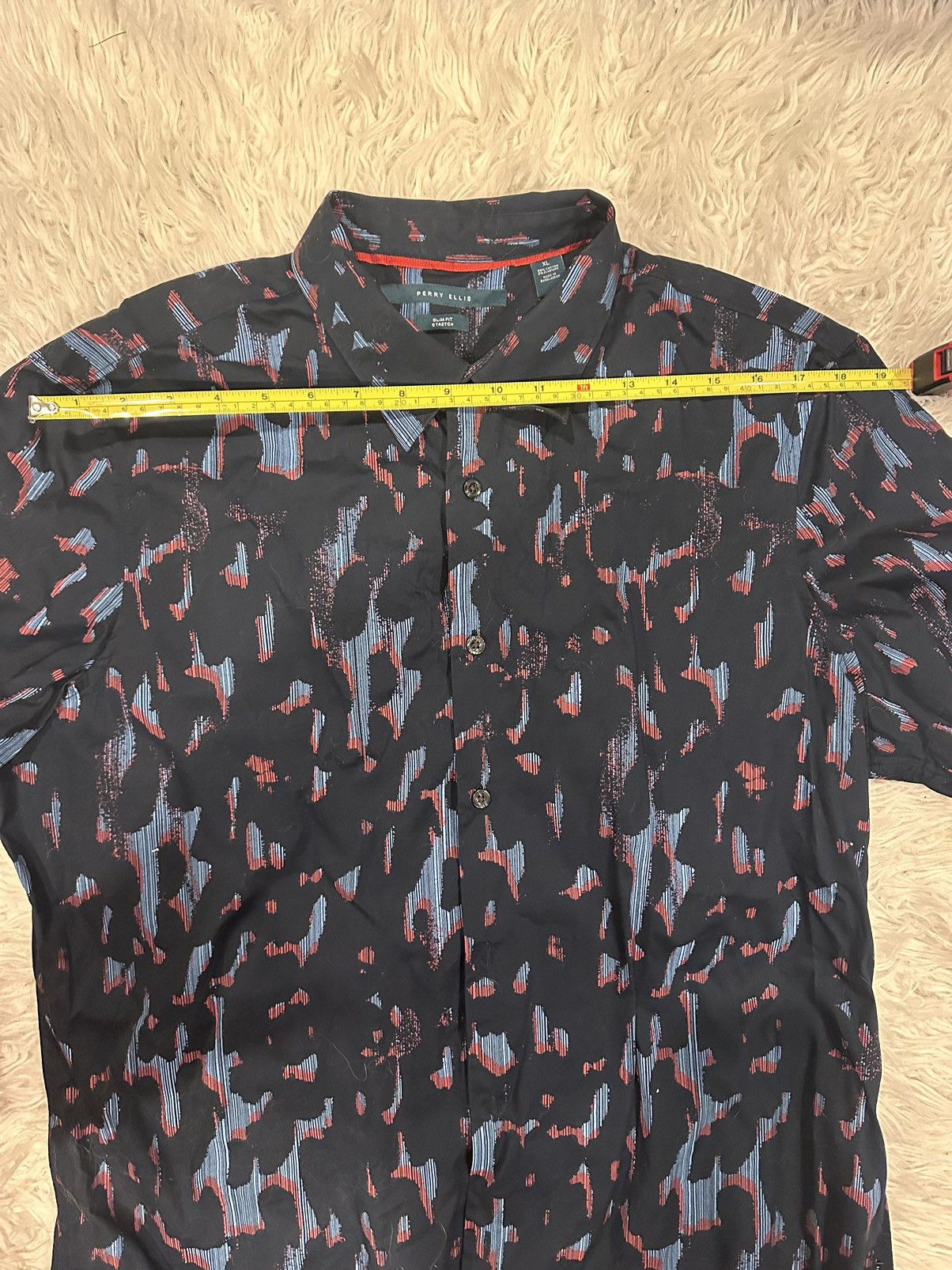 Perry Ellis Perry Ellis Button Up Size US XL / EU 56 / 4 - 6 Thumbnail