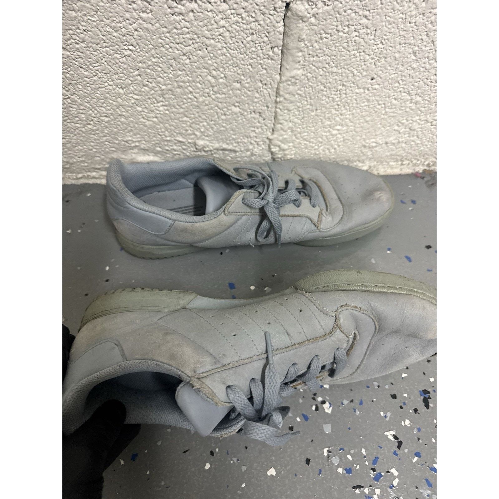 Adidas ADIDAS Yeezy PowerPhase Grey Calabasas Sneakers CG6422 Size US 11 / EU 44 - 6 Thumbnail