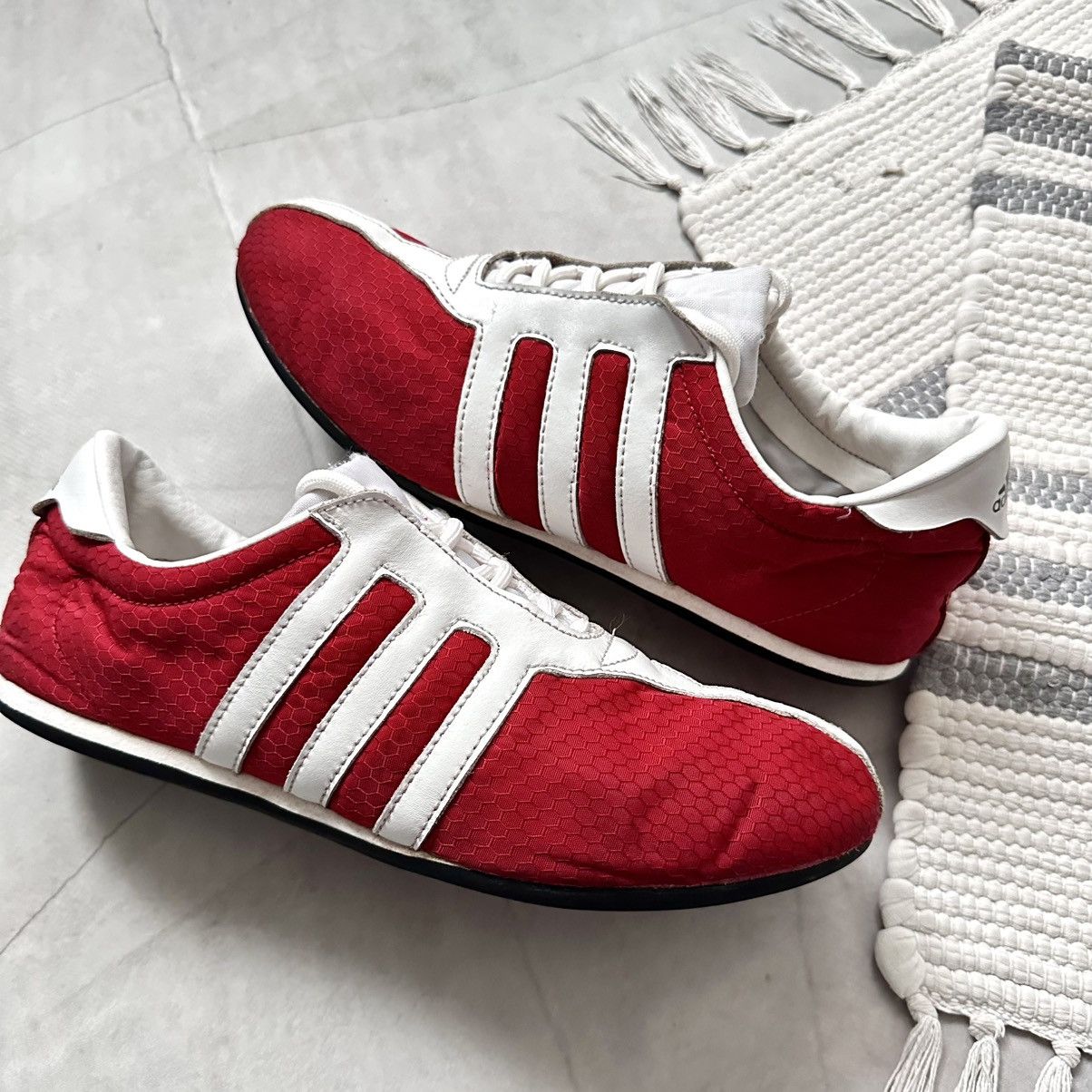 Adidas 2002s Adidas Shosan Lea Yohji Yamamoto Style Boxing Sneakers Size US 7.5 / EU 40-41 - 2 Thumbnail