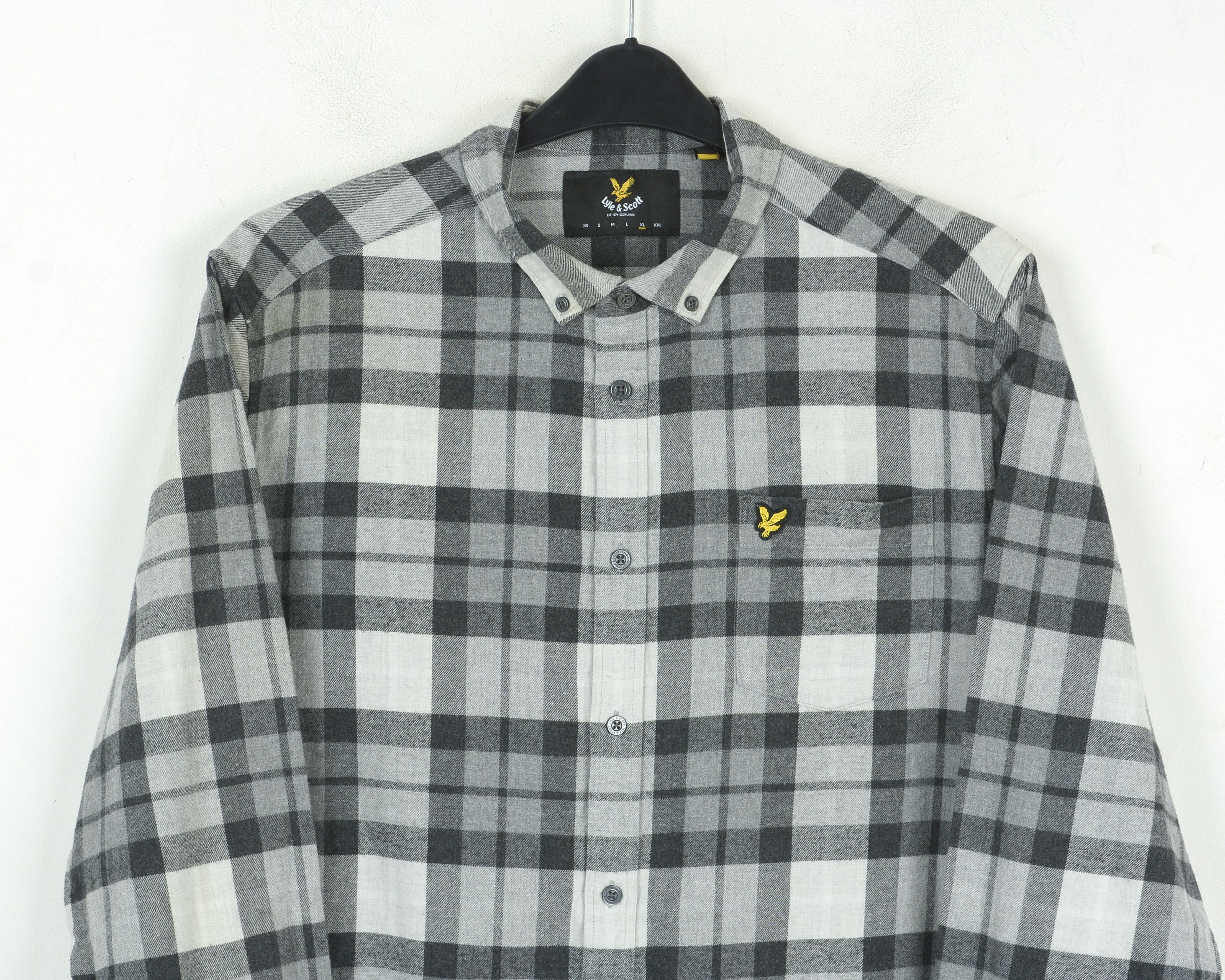Lyle & Scott Casual Shirt Check Plaid Tartan Long Sleeved Top Formal Size US XL / EU 56 / 4 - 2 Thumbnail