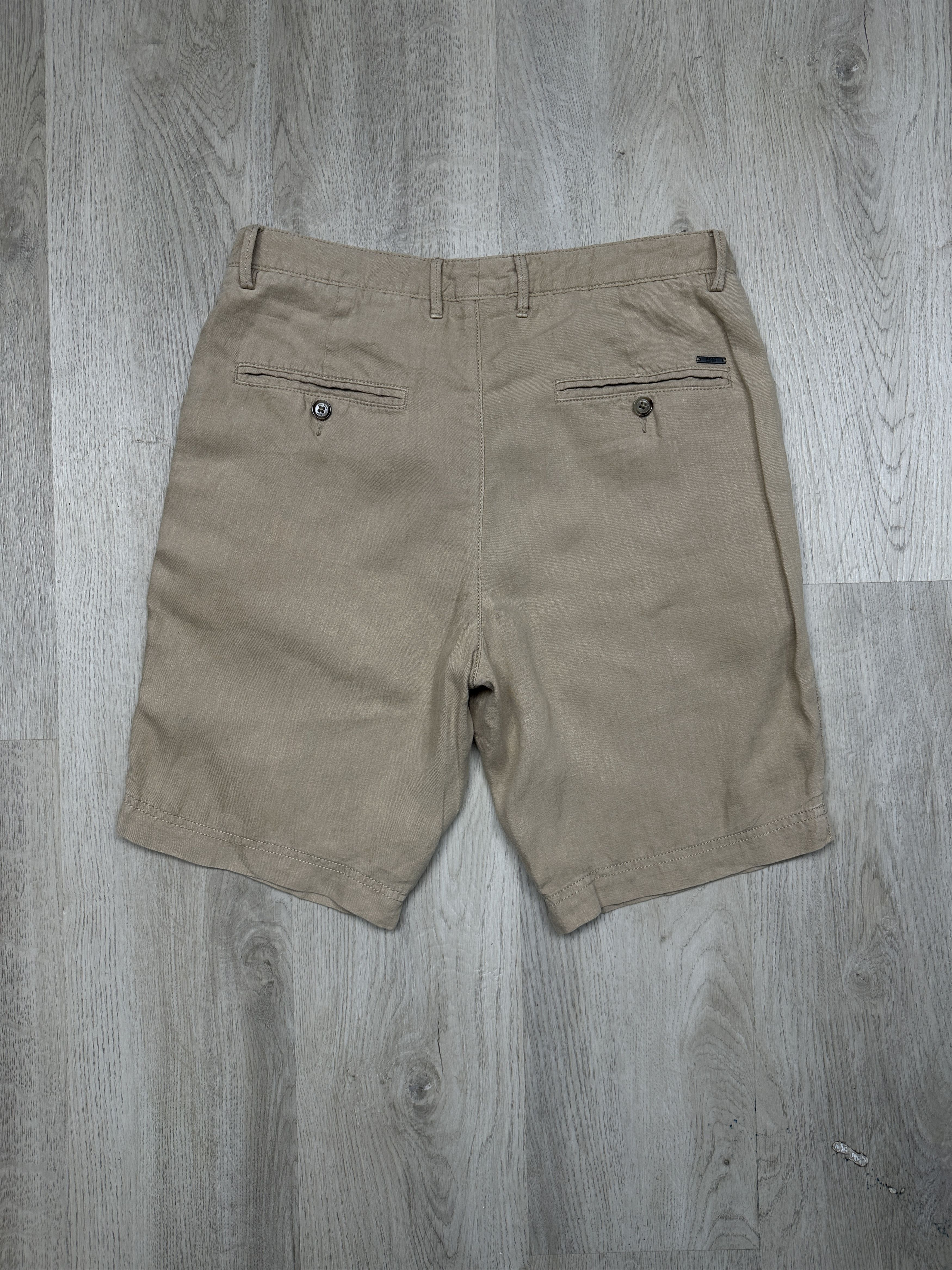 Hugo Boss Hugo Boss Mens LINEN Shorts Size US 32 / EU 48 - 7 Thumbnail