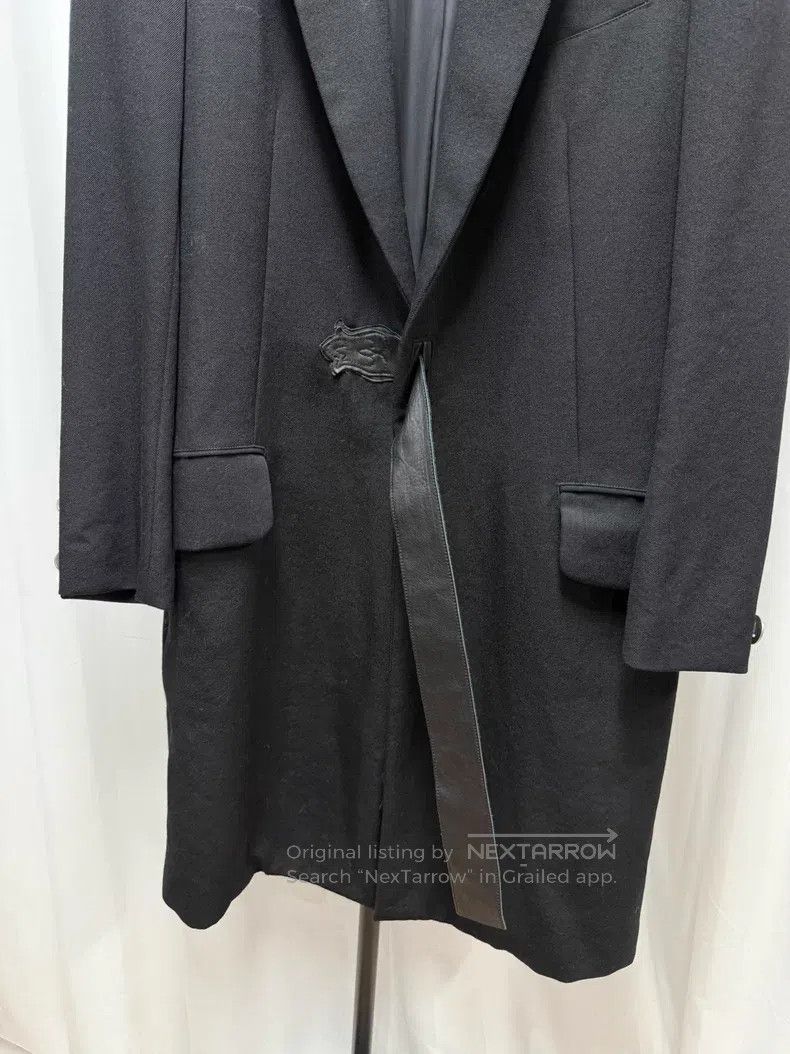 Yohji Yamamoto YOHJI YAMAMOTO Long leather wool coat Size US XL / EU 56 / 4 - 3 Thumbnail
