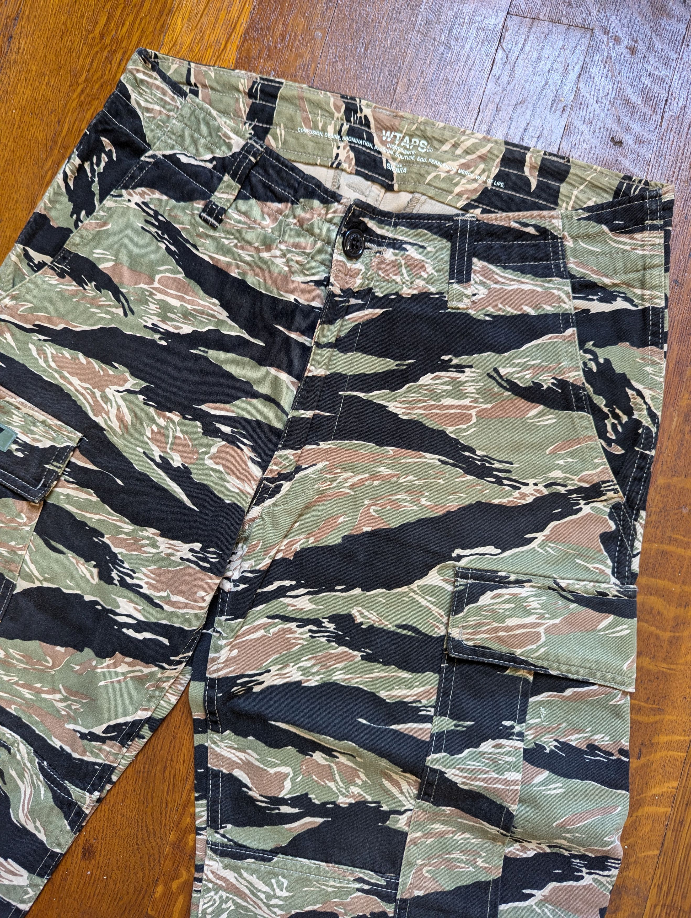 Wtaps Wtaps Jungle Chopped Cargo Shorts Size US 33 - 2 Thumbnail