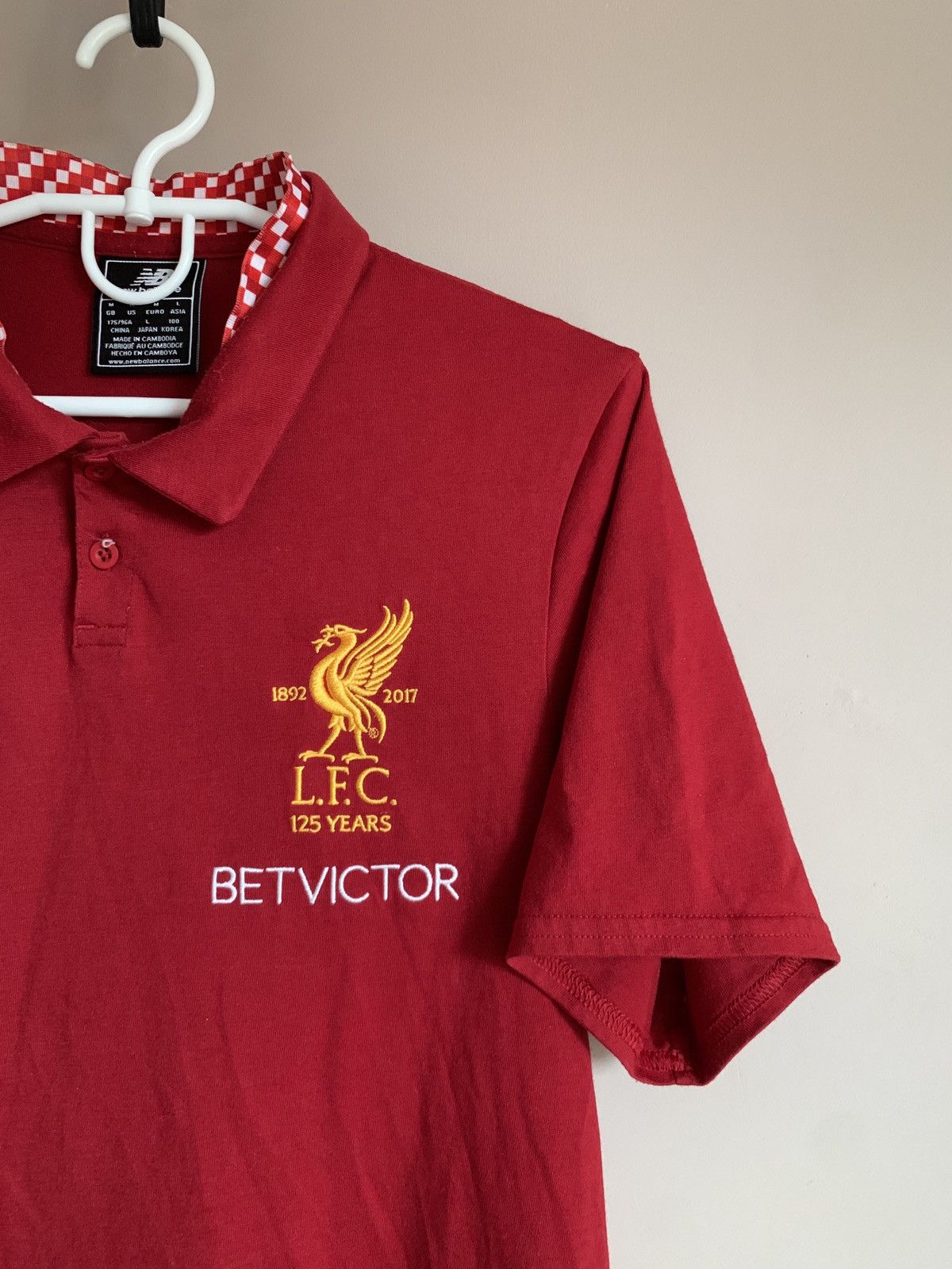 New Balance Liverpool 2017 125 Years Football Polo Shirt New Balance S Size US S / EU 44-46 / 1 - 4 Thumbnail