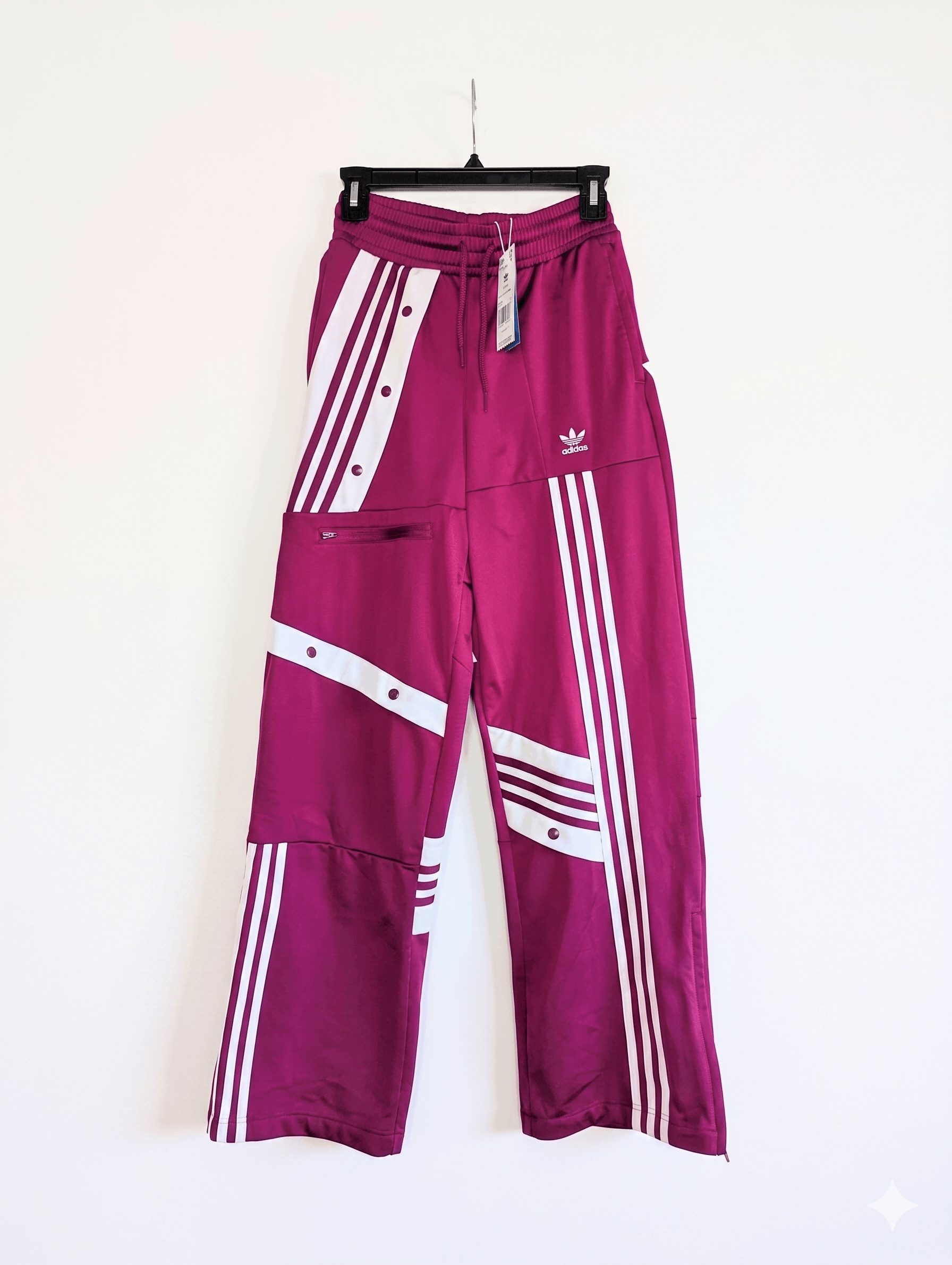 Adidas Rare adidas x Daniëlle Cathari Track Pants Power Berry XS Size 25" / US 0 / IT 36 - 2 Thumbnail