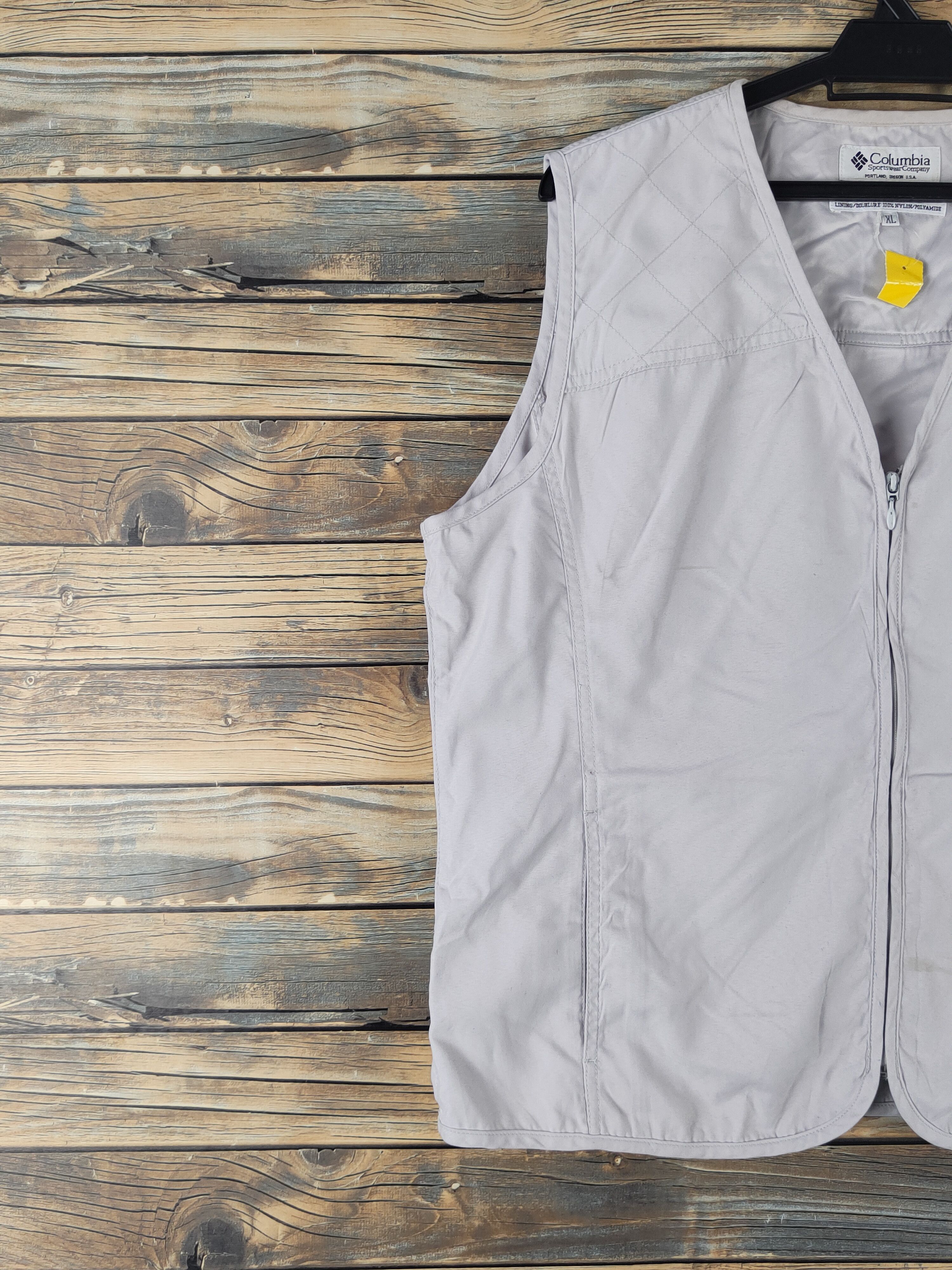 Columbia × Vintage DL Columbia Gray vintage Vests #2681 Size US XL / EU 56 / 4 - 3 Thumbnail