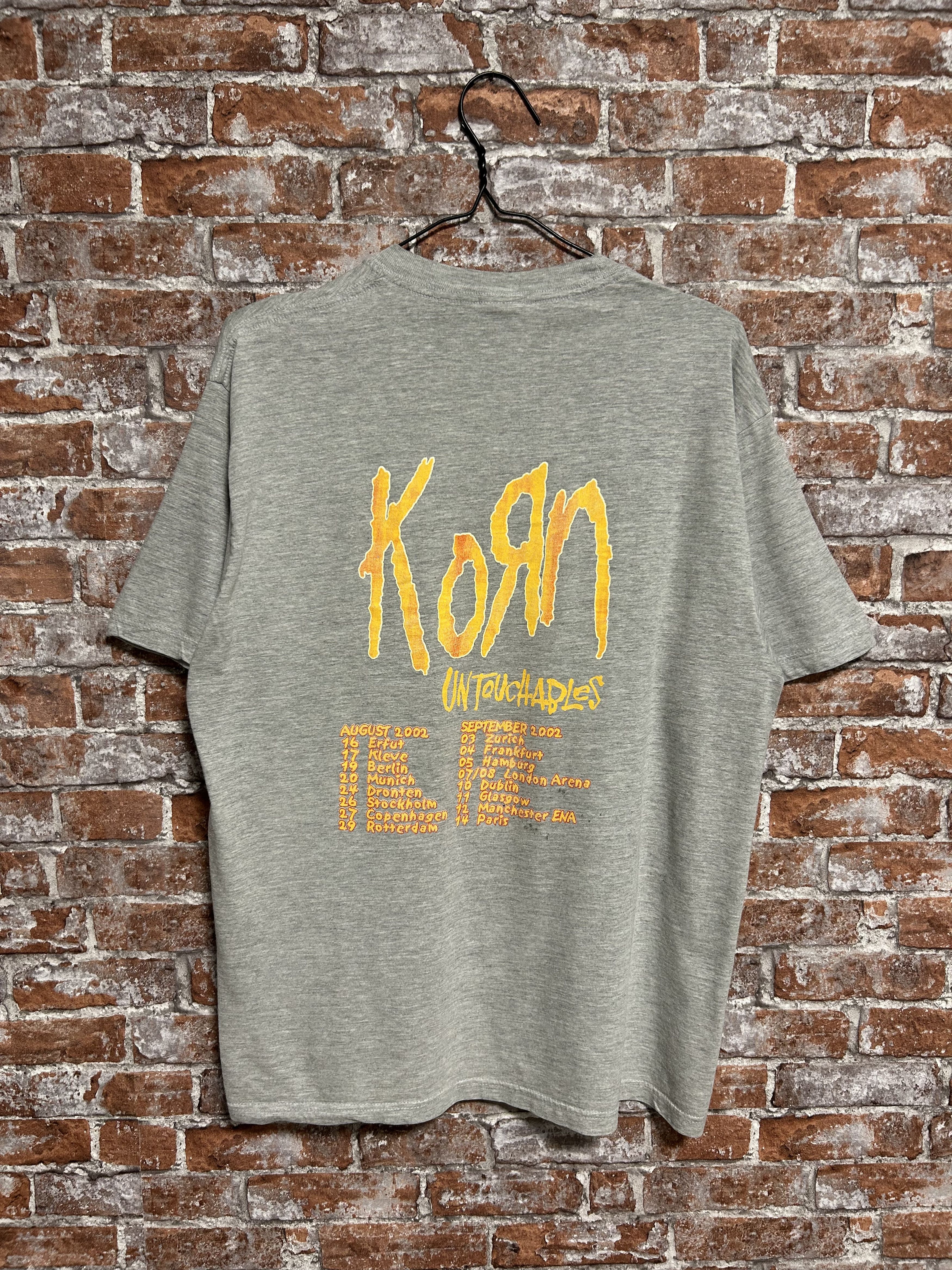 Band Tees Vintage 2002 Korn Tour Rock Band T-shirt Size US L / EU 52-54 / 3 - 2 Thumbnail