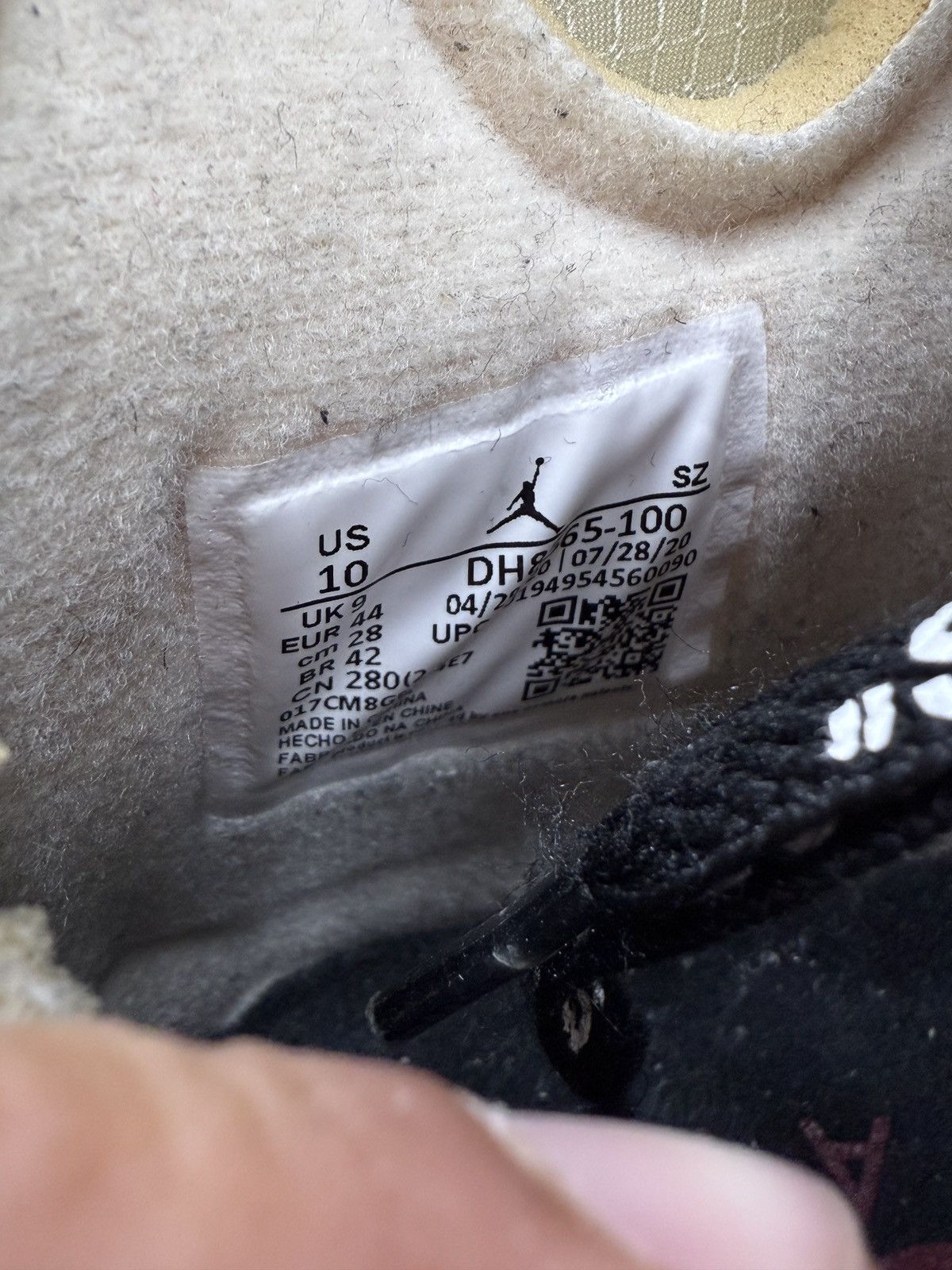 Off-White Jordan 5 Retro Off White Sail Size US 9.5 / EU 42-43 - 6 Thumbnail