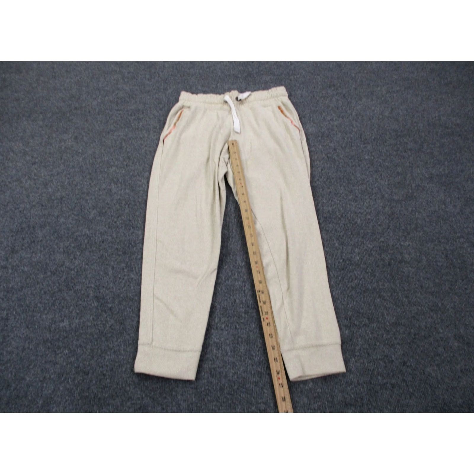 Faherty Faherty Joggers Womens S Beige Sweatpants Stretch Casual Active Run Gym Track Pants Womens S Beige Sweatpants Jogger Streetwear Size 28" / US 6 / IT 42 - 2 Thumbnail