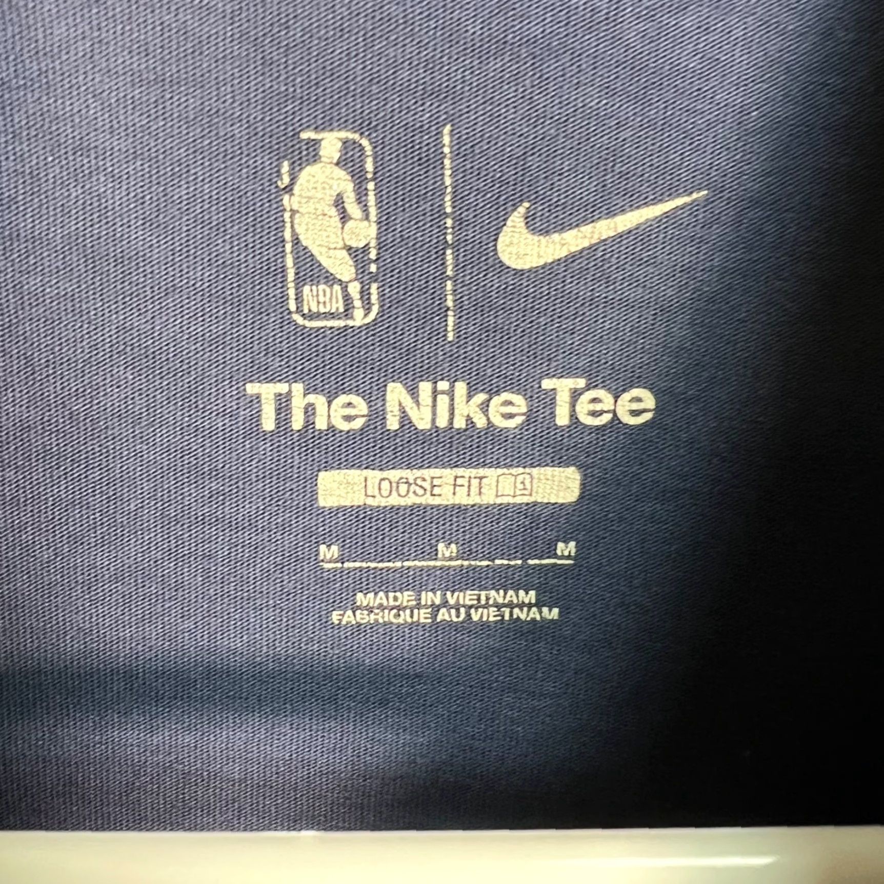 Nike Nike NBA Brooklyn Nets Loose Fit T Shirt 100% Cotton Mens Size Medium NBA Shirt Mens Medium Blue Cotton 100% Nets Basketball 90s (if applicable) Size M / US 6-8 / IT 42-44 - 3 Thumbnail