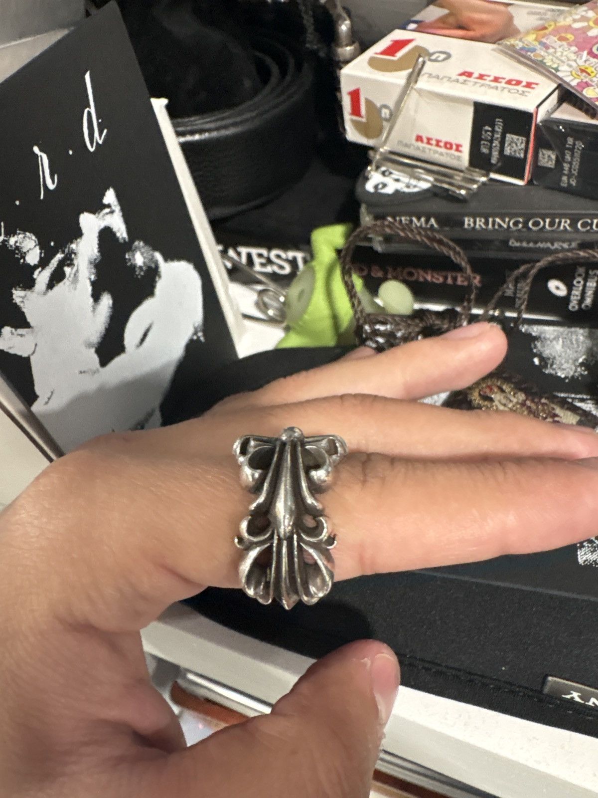Chrome Hearts Chrome Hearts Double Floral Ring Size ONE SIZE - 19 Thumbnail