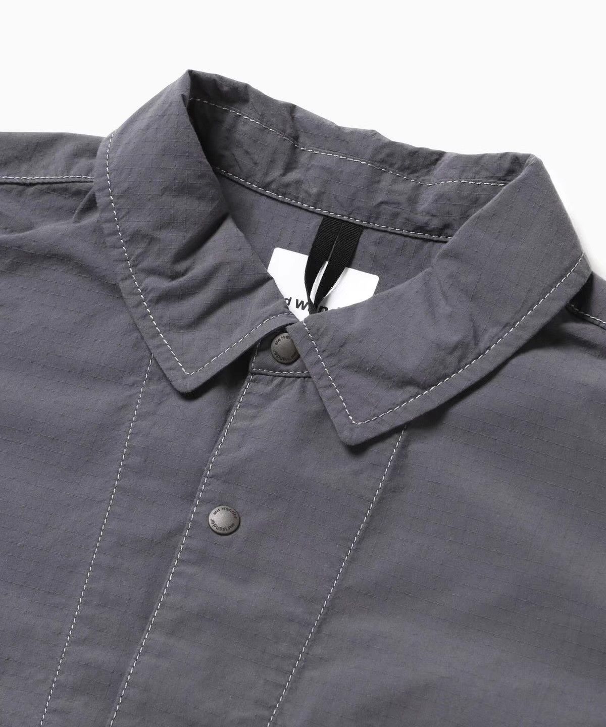 And Wander 2026SS CORDURA Cotton Rip Shirt Jacket Ｑ22 Size US M / EU 48-50 / 2 - 5 Thumbnail