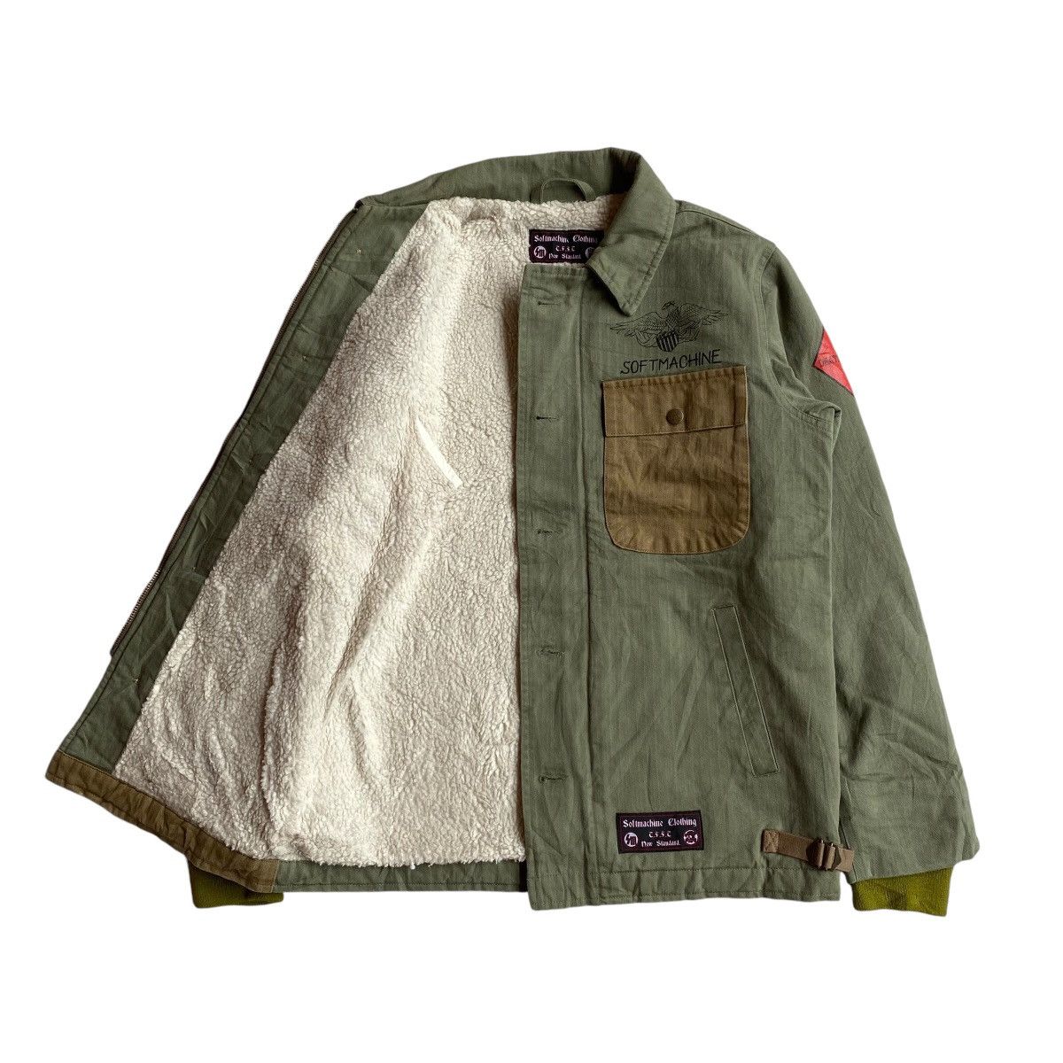 Japanese Brand × SOFTMACHINE Softmachine A-2 Type Jacket Size US M / EU 48-50 / 2 - 5 Thumbnail
