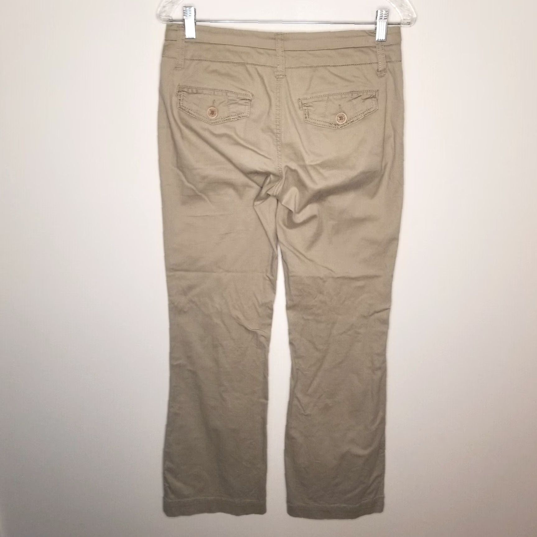 Vintage Buckle BKE Womens Pants Beige Khaki Serena Size 27 Womens Chino 30 in Waist 32 in Inseam Size 30" / US 8 / IT 44 - 5 Thumbnail