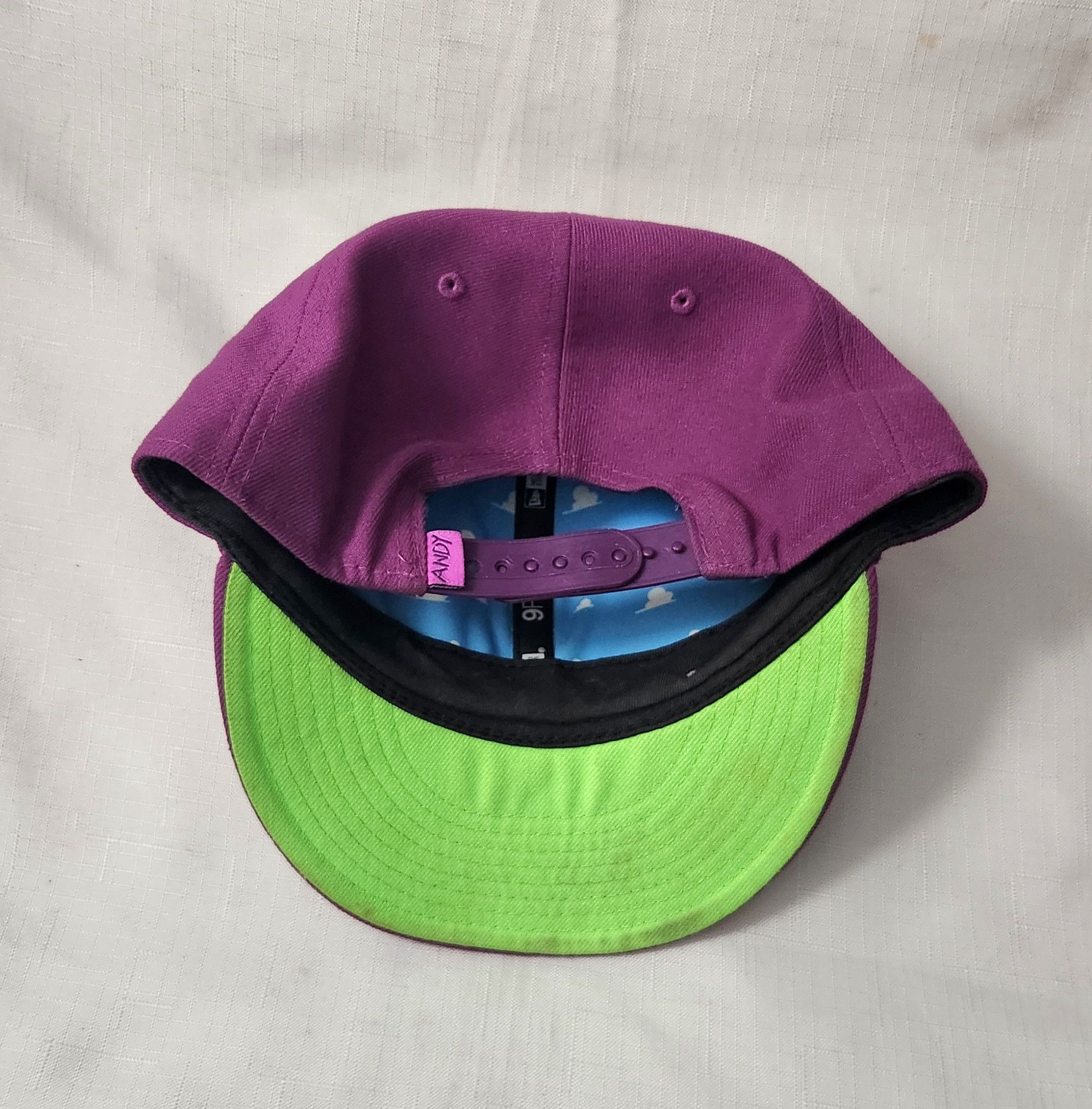 Disney New Era 9fifty Buzz Light Year Purple Hat SNAPBACK Adult Size ONE SIZE - 6 Thumbnail