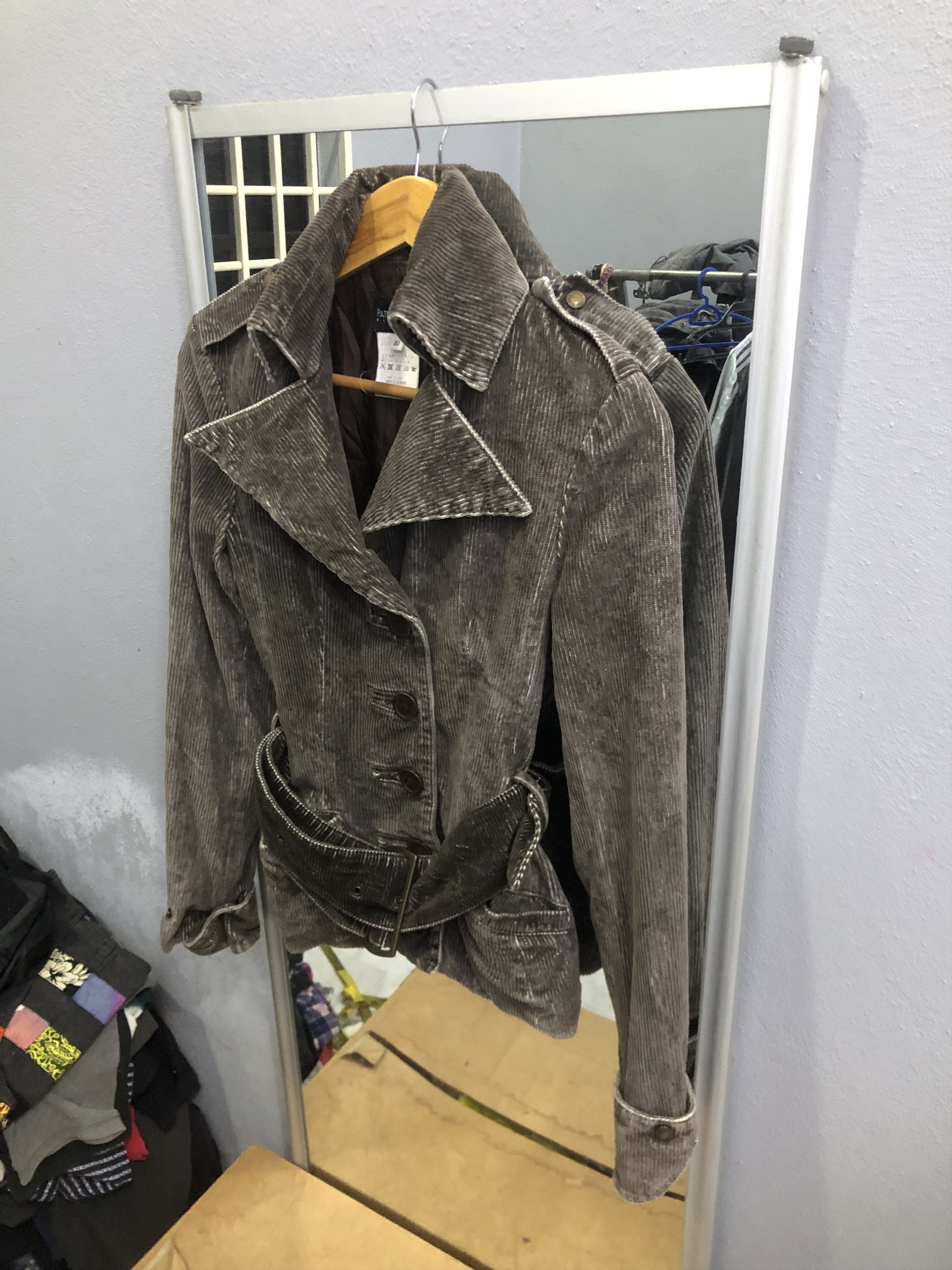 Patrizia Pepe Patrizia Pepe Firenze Corduroy Belted Jacket Italy Size S / US 4 / IT 40 - 2 Thumbnail