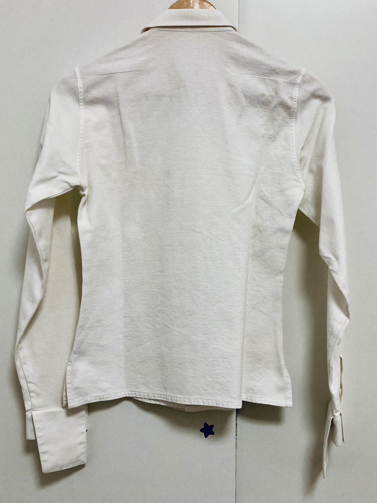 Hedi Slimane DIOR HOMME BY HEDI SLIMANE 02AW/FW RUNWAY UNEVENNESS SHIRT Size US S / EU 44-46 / 1 - 4 Thumbnail