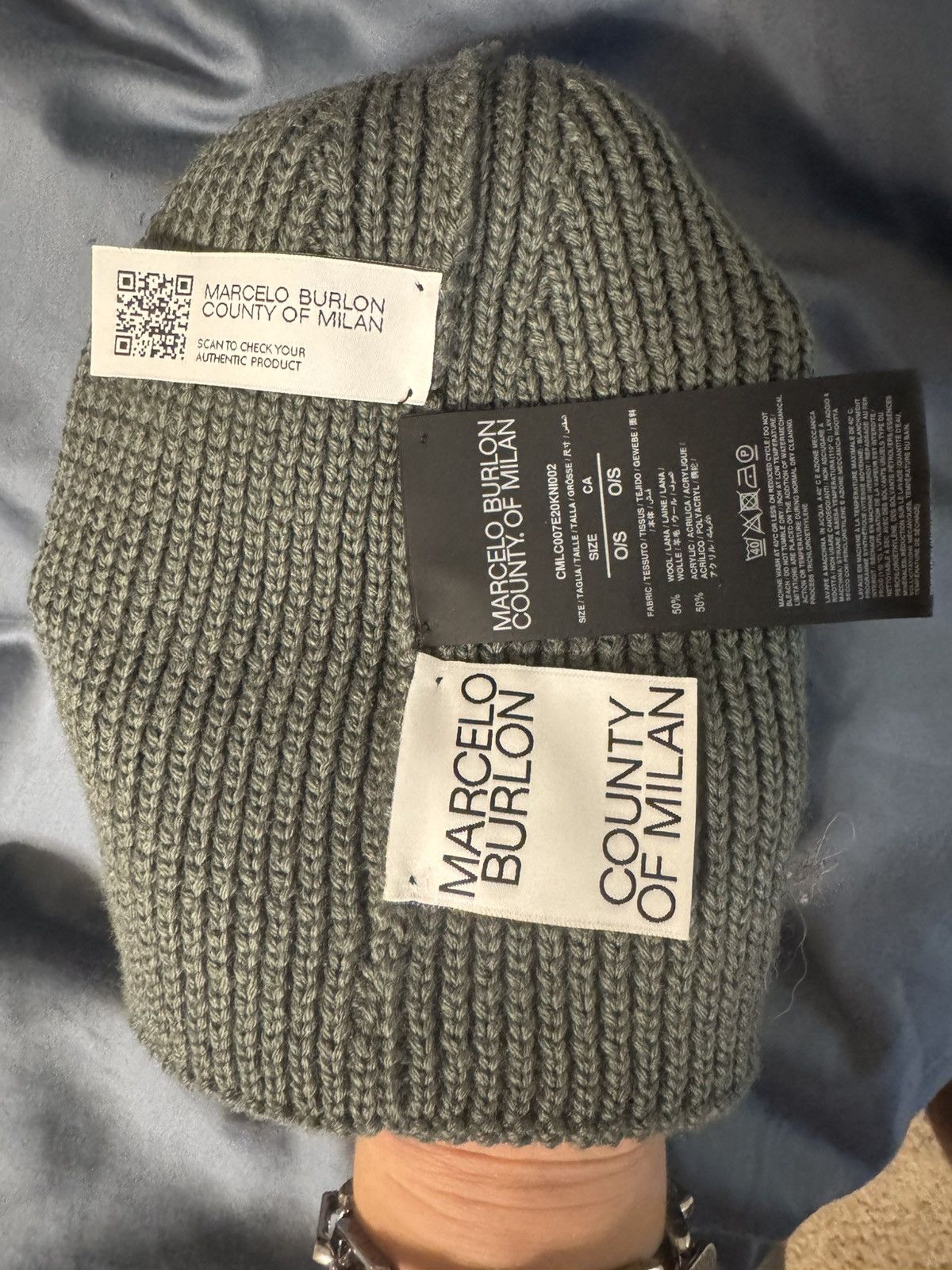 Marcelo Burlon Marcelo Burlon Beanie Size ONE SIZE - 2 Thumbnail