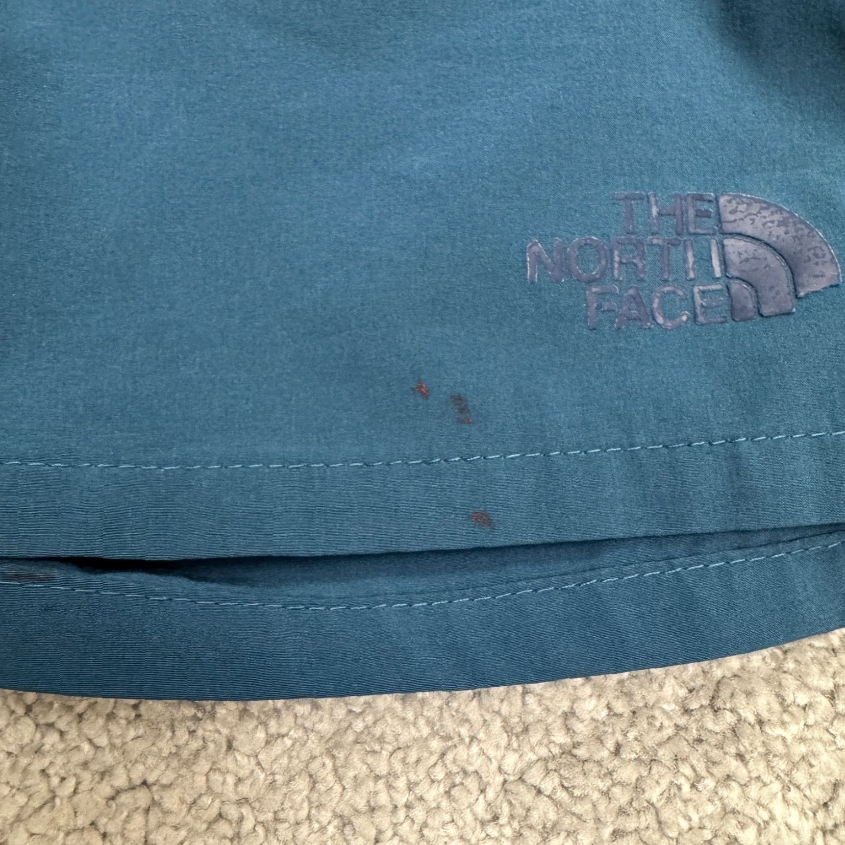 The North Face The North Face Wanderer 2 Outdoor Shorts Mens 7" Small teal Blue Elastic Hiking Size US 29 - 6 Thumbnail
