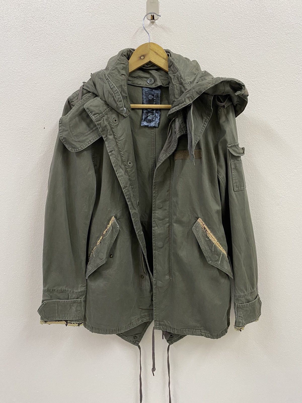 Vintage Vtg Parka Jacket Neutral Infinity Size US M / EU 48-50 / 2 - 1 Thumbnail