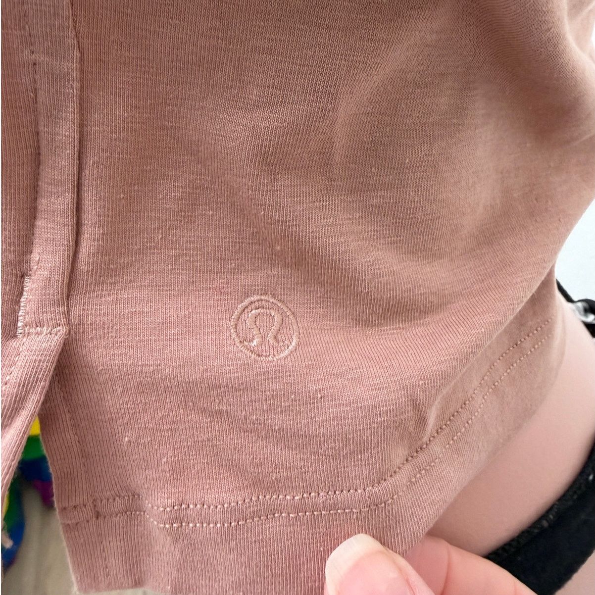 Lululemon Lululemon Tan Cropped Tee Women 2 Cotton Blend Size XS / US 0-2 / IT 36-38 - 6 Thumbnail