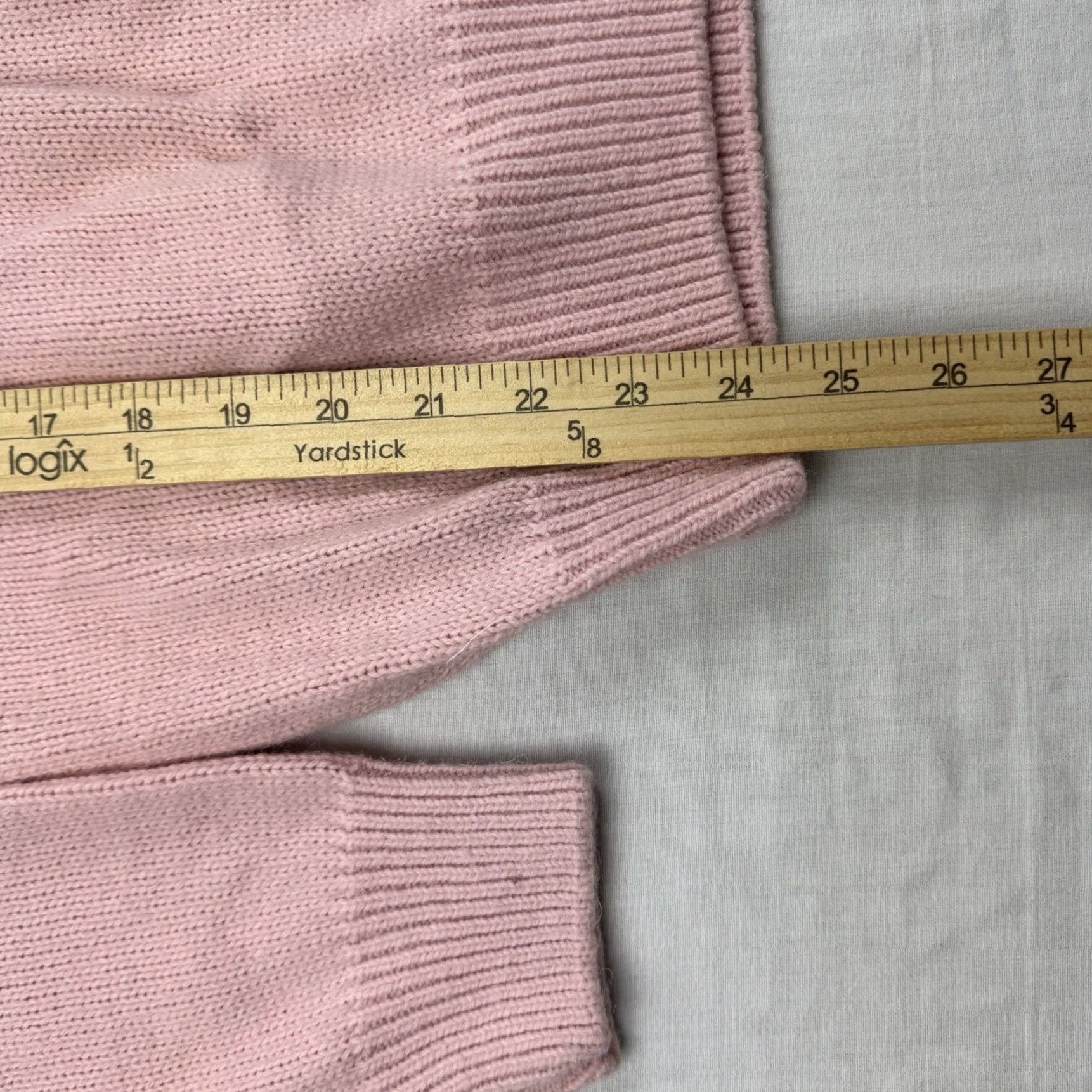 Vintage VINTAGE Alfred Dunner Sweater Women L Pink Floral Pullover Knit 90s Womens Size L / US 10 / IT 46 - 7 Thumbnail