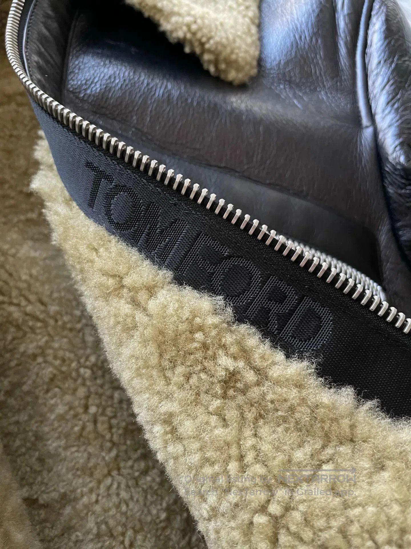 Tom Ford TOM FORD Leather Jacket with Fur Lining. Size US S / EU 44-46 / 1 - 6 Thumbnail