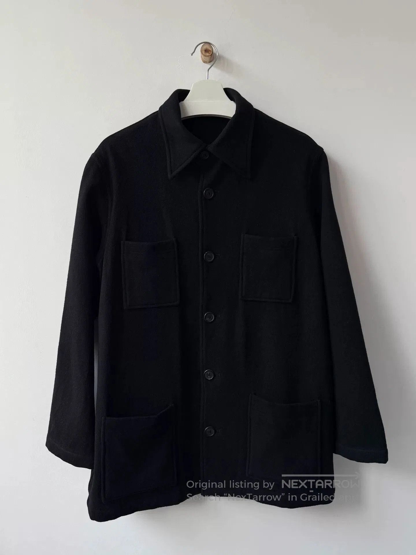 Y's for Men Yohji Yamamoto Men's Wool Jacket. Size US L / EU 52-54 / 3 - 1 Thumbnail