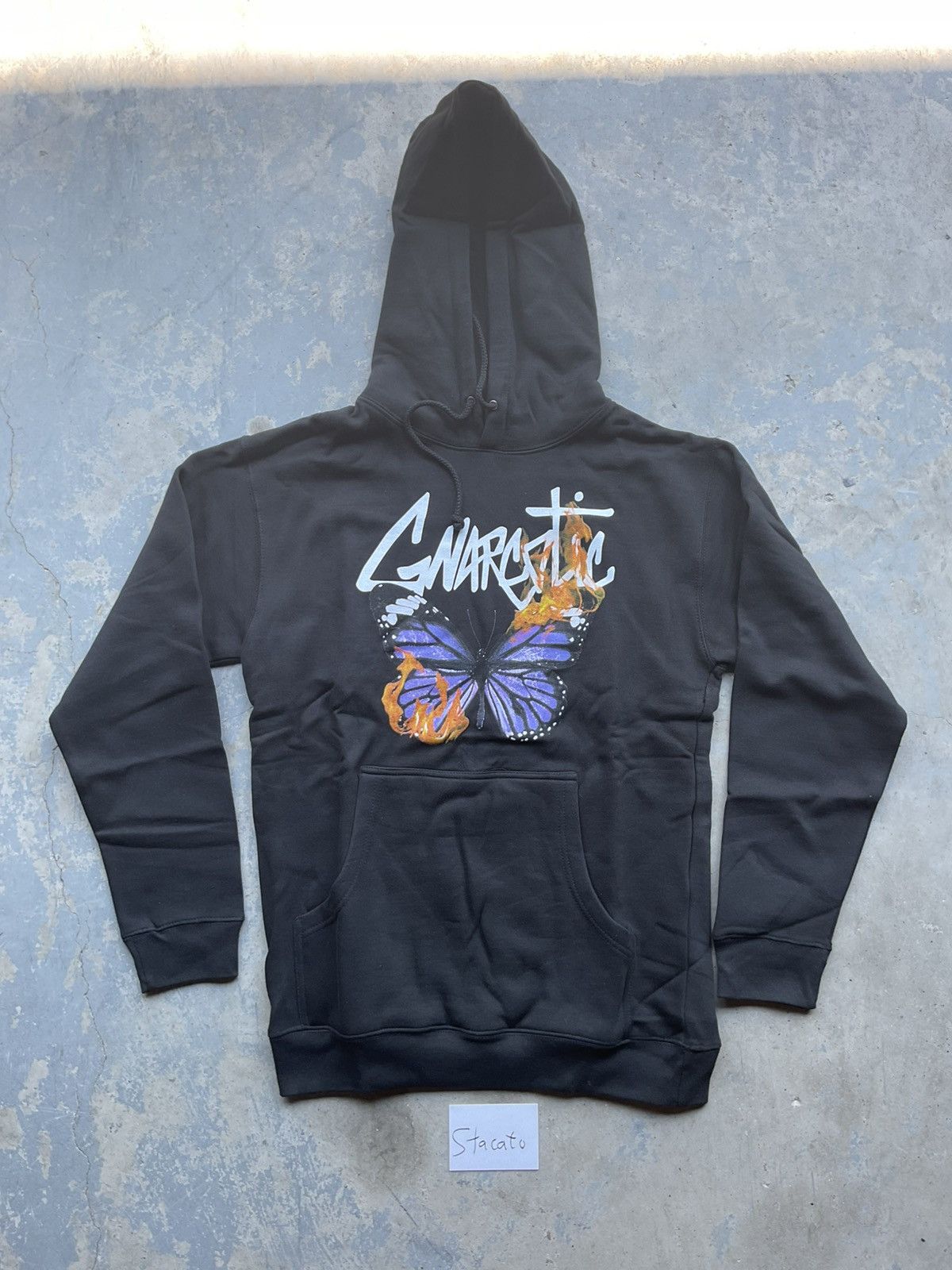 Gnarcotic Gnarcotic Lil Gnar Butterfly Flame Hoodie Black Size US S / EU 44-46 / 1 - 1 Thumbnail