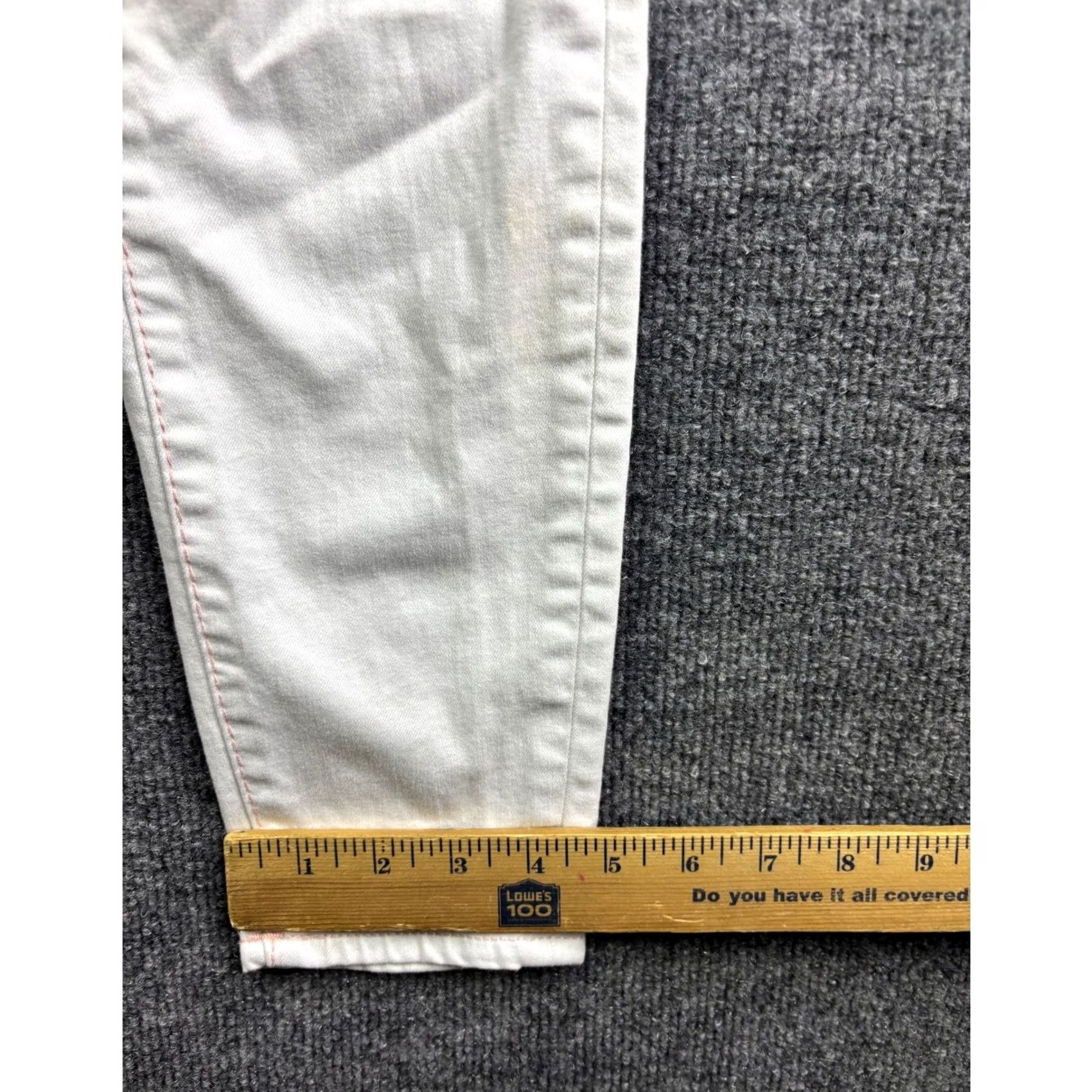 True Religion True Religion Jeans Women 25 Mid Rise Super Skinny Pink Stitch Denim 5-Pocket Curvy Jennie Jeans Womens Menus? Size 42" / US 20 - 6 Thumbnail