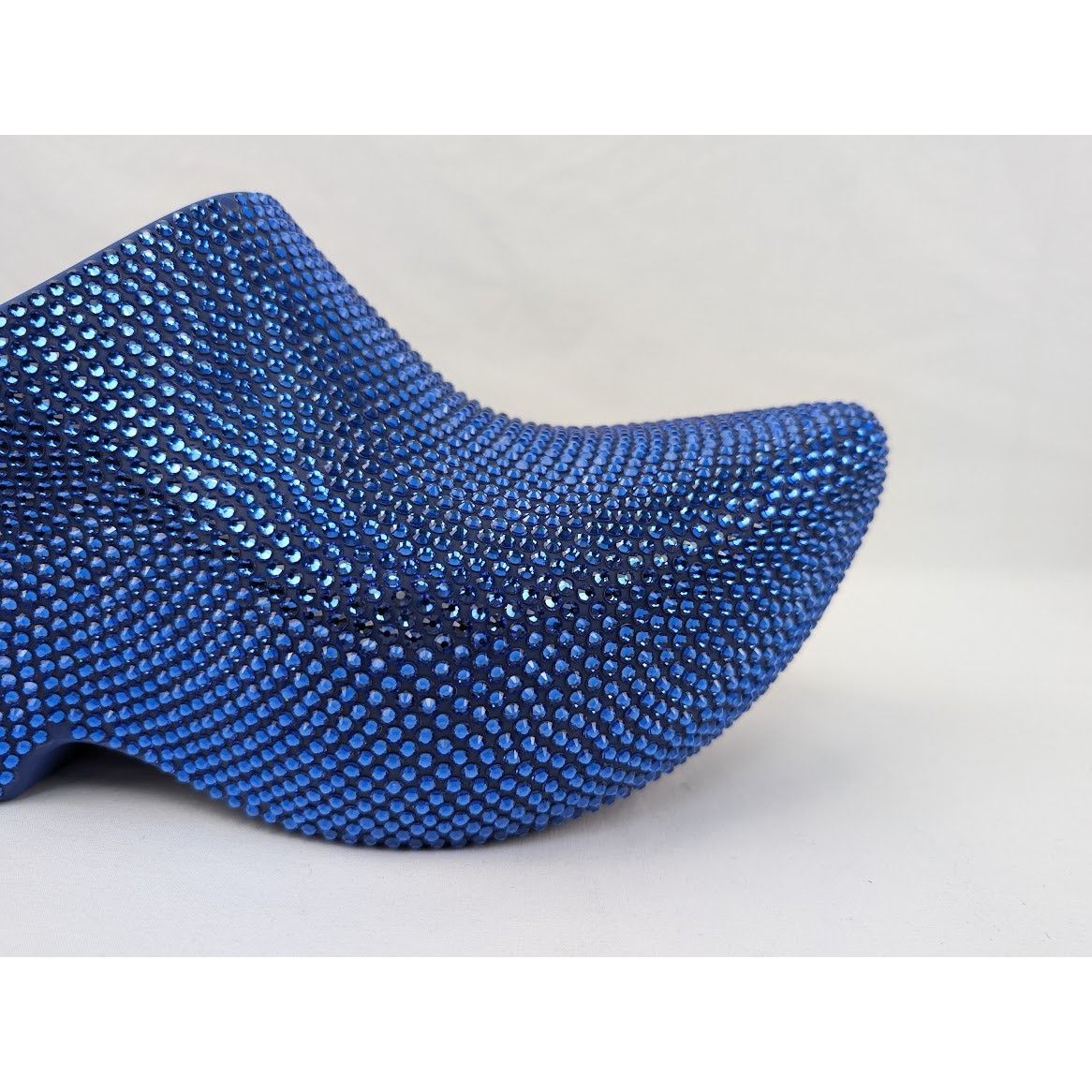 Balenciaga o1rshd1 Rubber Strass Techno Clog Sandal in Sapphire Size US 9 / EU 42 - 3 Thumbnail