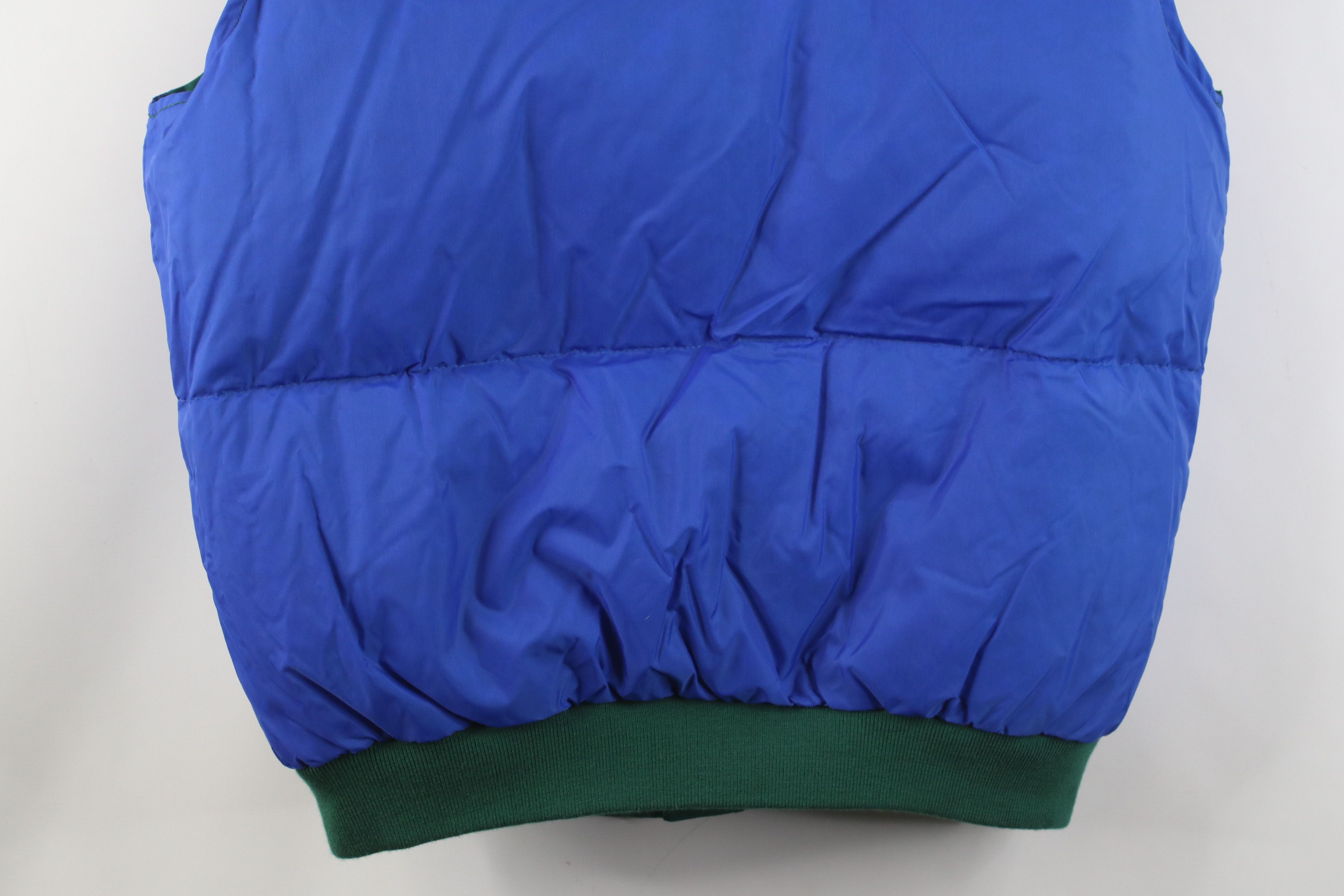 Vintage Vintage 70s Streetwear Reversible Down Puffer Vest Jacket Size US L / EU 52-54 / 3 - 15 Thumbnail