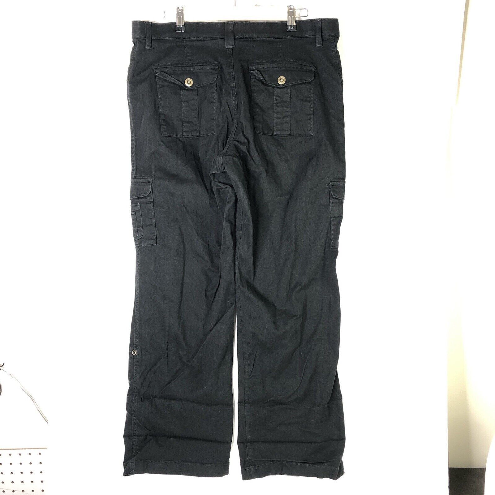 Lee Lee COMFORT WAISTBAND Women Cropped Pants Cargo Sz 16 M Size 38" / US 16 / IT 52 - 2 Thumbnail
