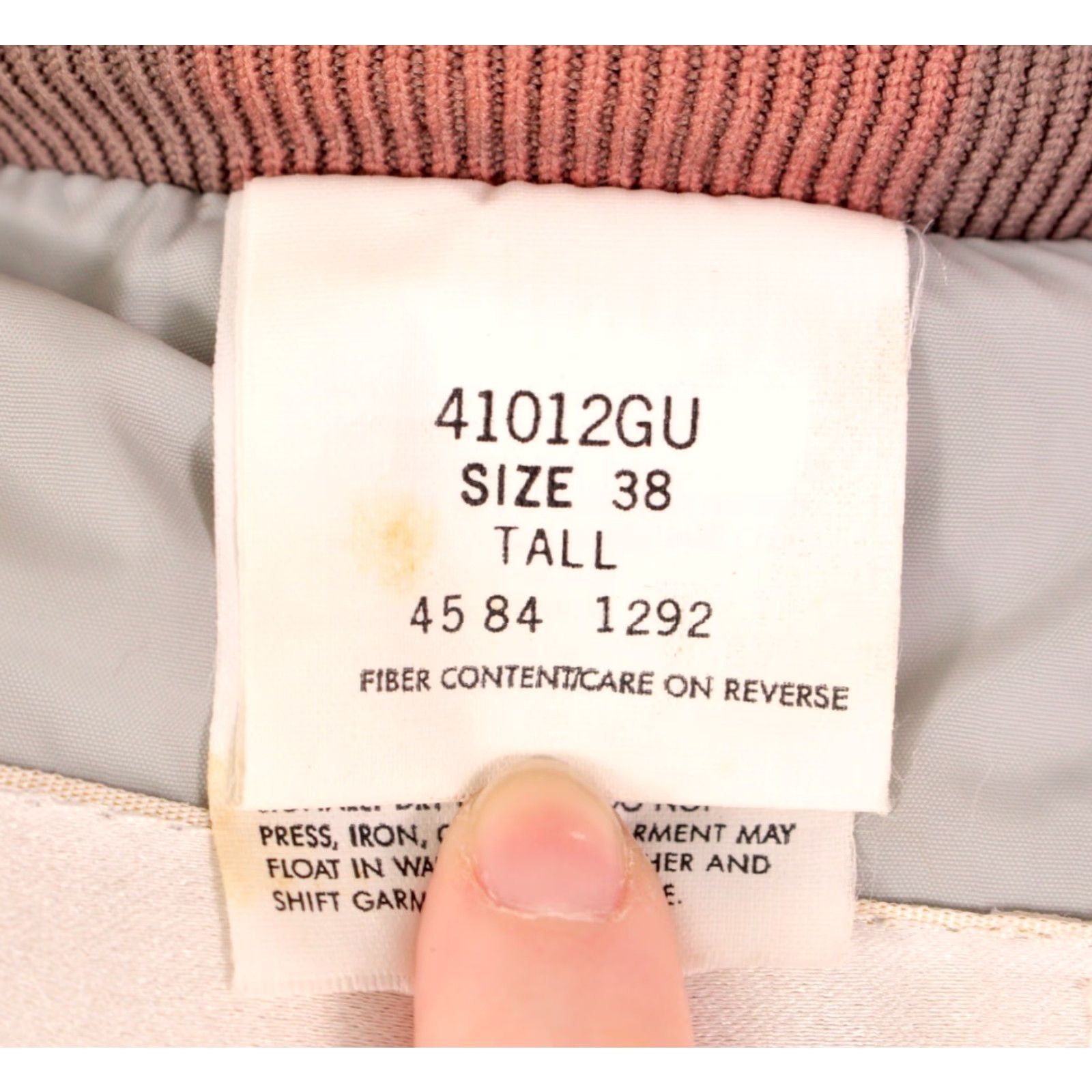 Walls VTG Walls 70s Puffer Coat Grey Cotton Nylon Blend Big & Tall 38 Mens (70s Puffer Coat) Size US XXS / EU 40 - 5 Thumbnail