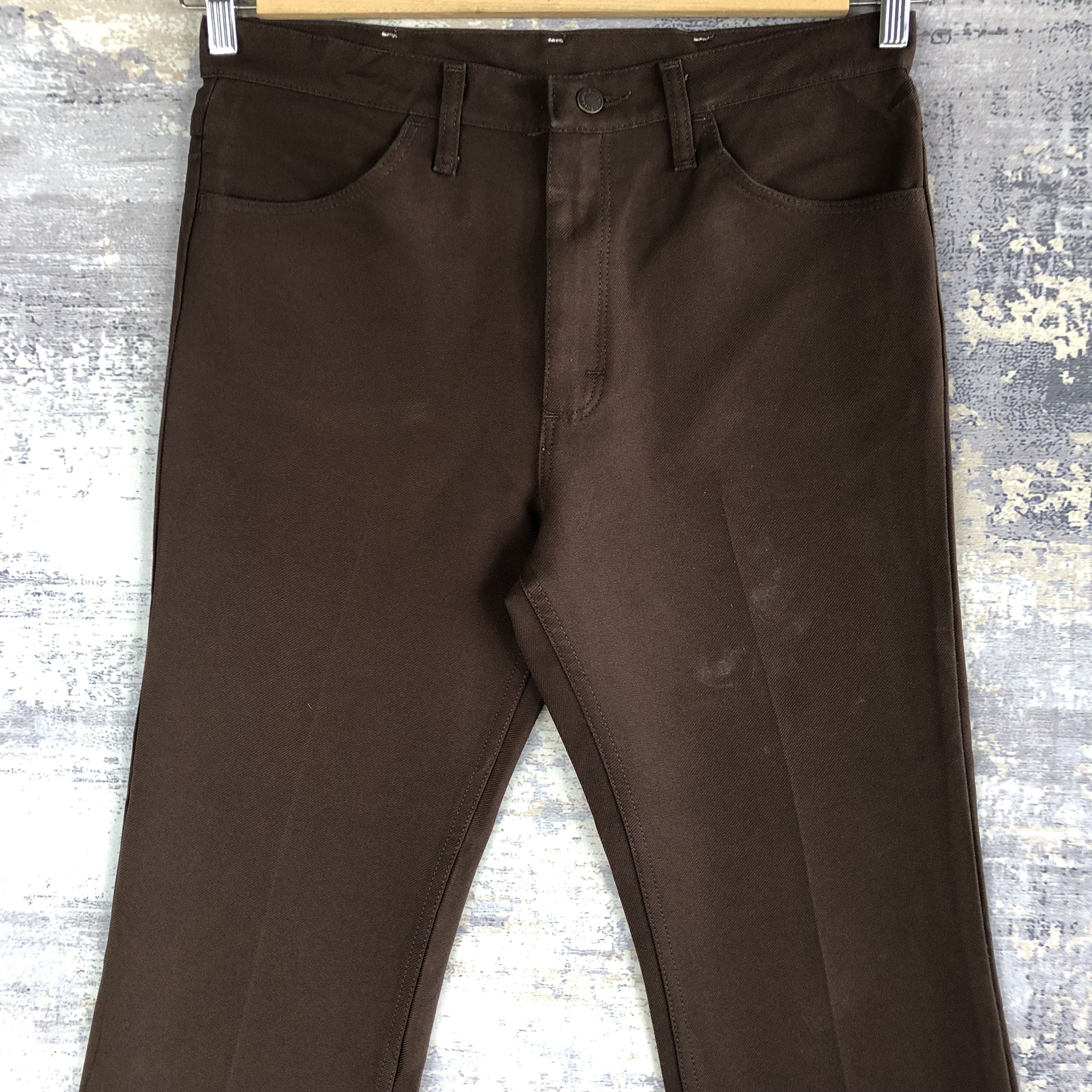 If Six Was Nine × Vintage × Wrangler Vintage 90s Wrangler Flare Jeans Wrangler Bell Bottom Denim Size US 34 / EU 50 - 3 Thumbnail