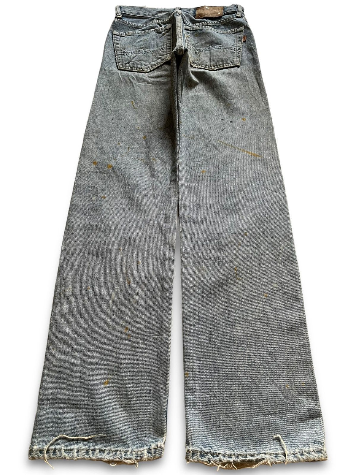 Edwin Vintage Japanese Edwin 505 Selvedge Painted Splatter Jeans Size US 26 / EU 42 - 3 Thumbnail