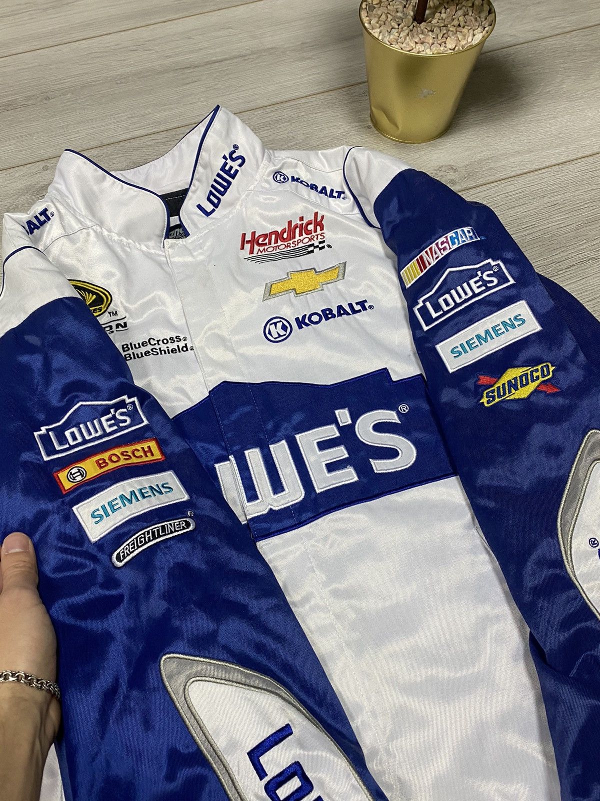 NASCAR NASCAR racing Lowe’s vintage jacket Size US L / EU 52-54 / 3 - 2 Thumbnail