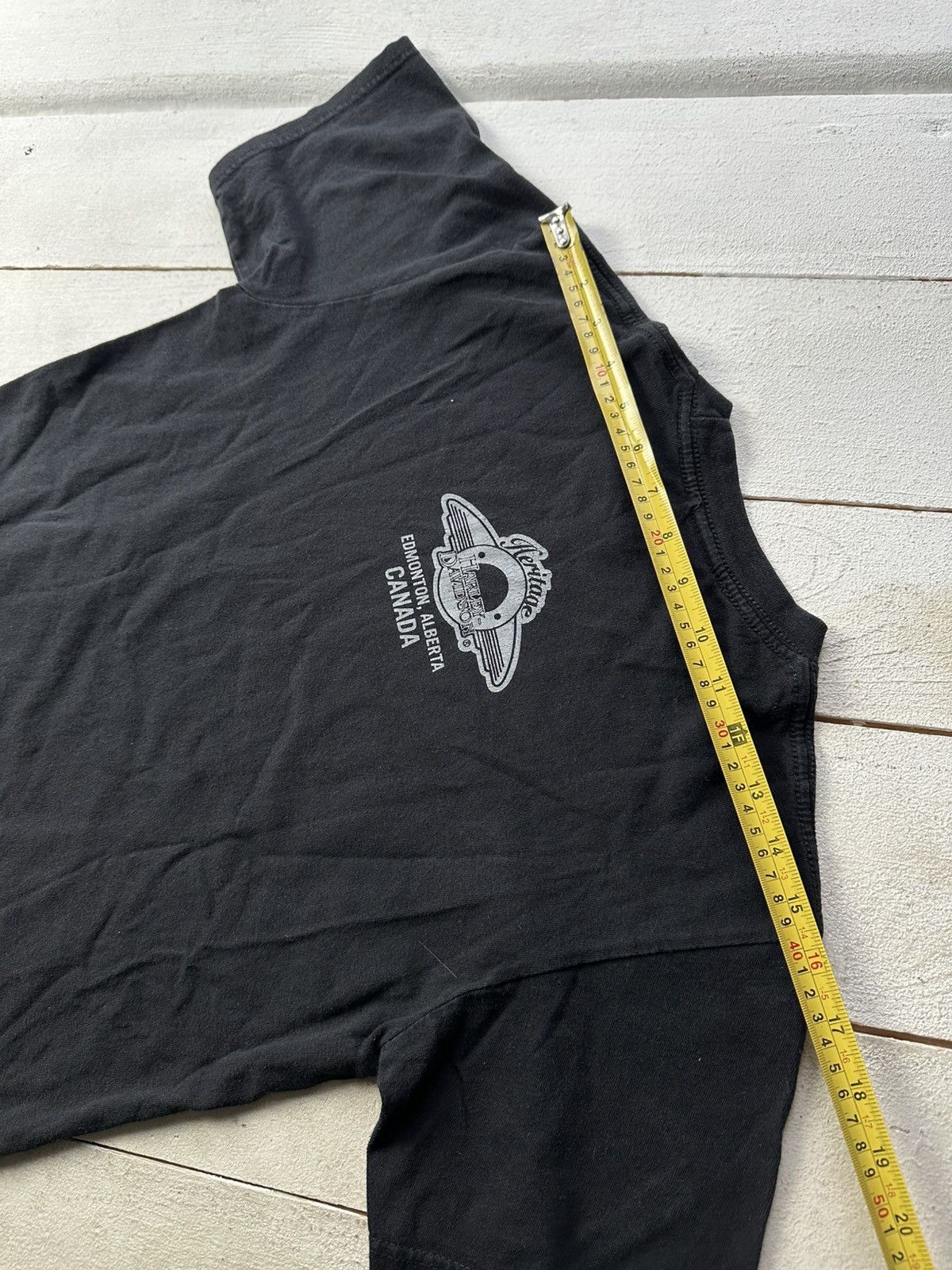 Harley Davidson 🚨VNTG HARLEY DAVIDSON 100 YEARS CANADA RARE BIG LOGO FADED Size US S / EU 44-46 / 1 - 15 Thumbnail