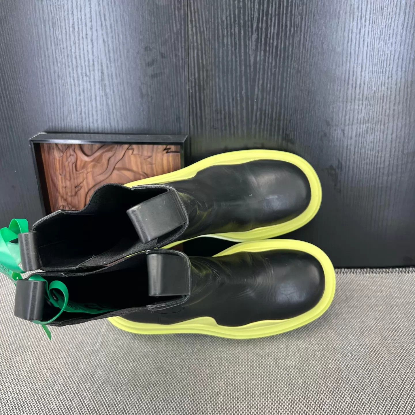 Bottega Veneta bv Chelsea boots Avocado Green size 38 with box Size US 7.5 / IT 37.5 - 7 Thumbnail